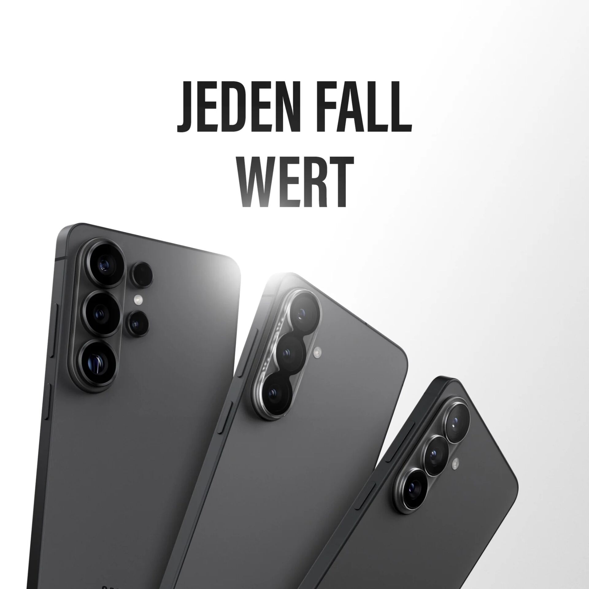 Smartphone, Triple camera, Matte gray, Rear cameras, Edge design