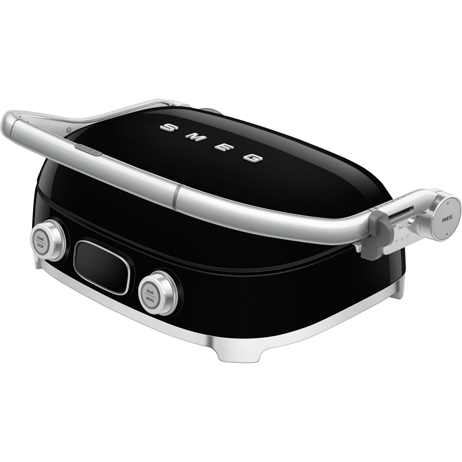 Toaster, Küchengerät, Schwarz, Silber, Knöpfe