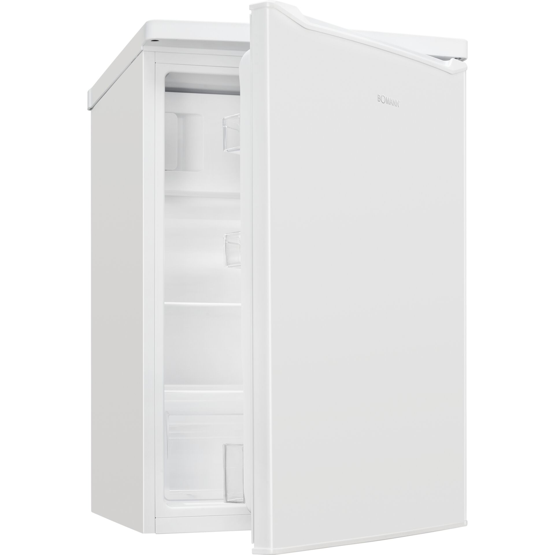 Gefrierschrank, Weiß, Kompakt, Türfach, Schubladen