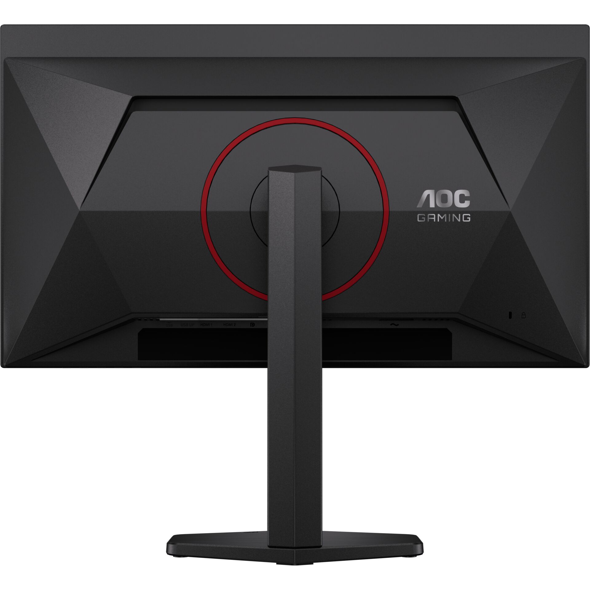 monitor, gaming monitor, stand, black, round VESA pattern