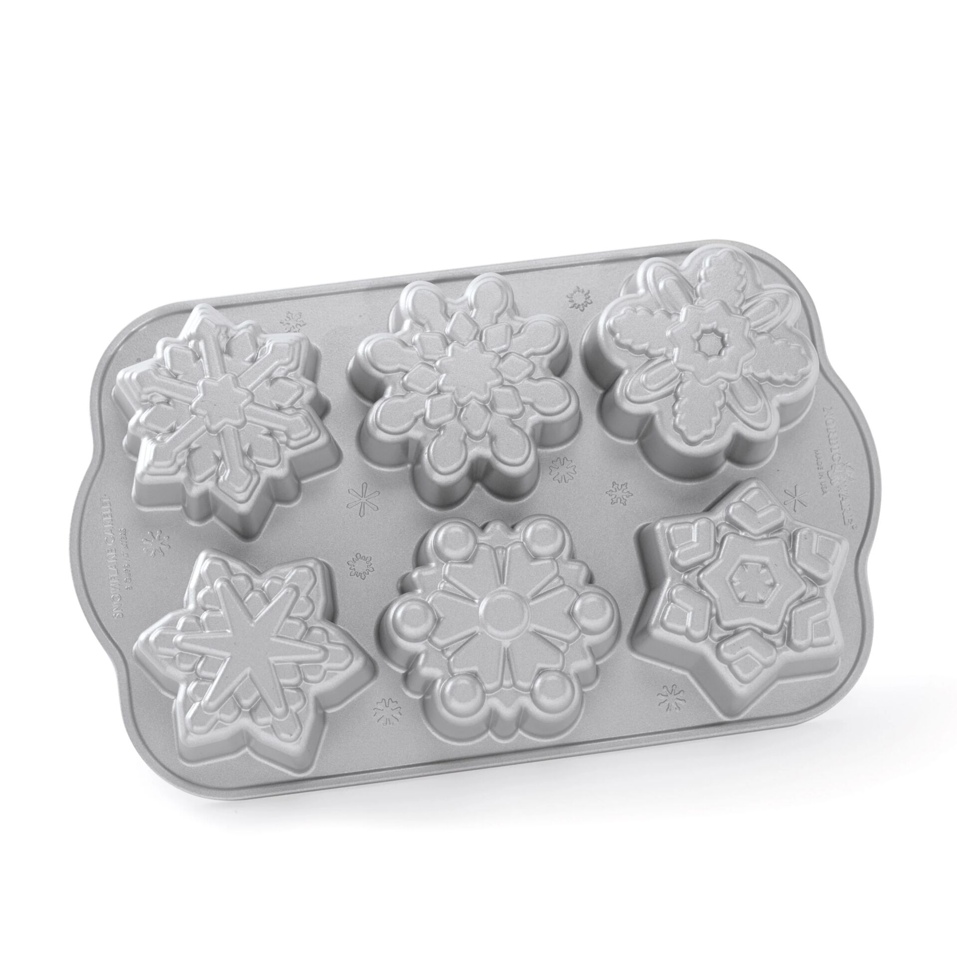 Nordic Ware -Frozen Snowflake  Cakelet Pan