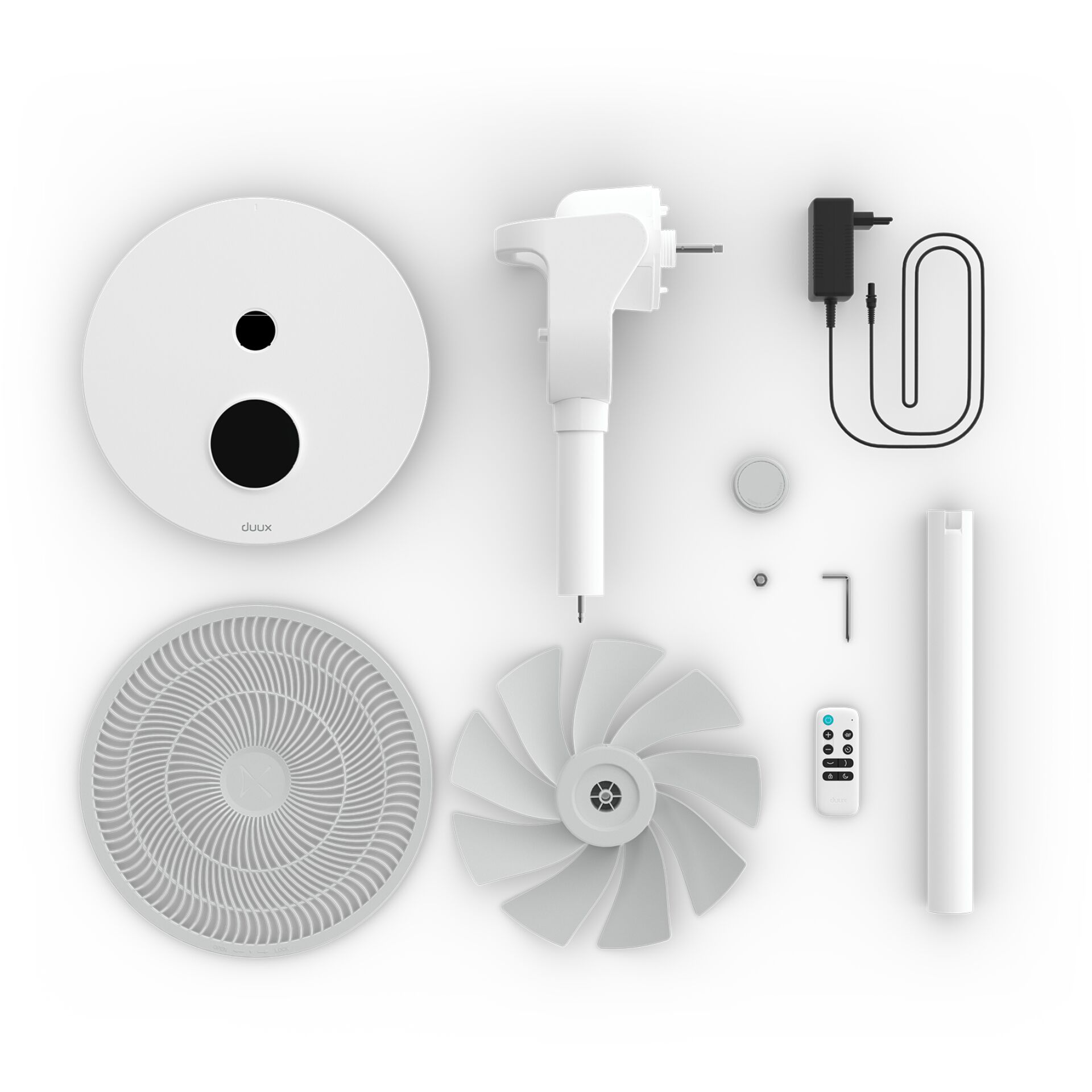 Ventilator, Fanset, Weiß, Kühlungskomponente, Fernbedienung