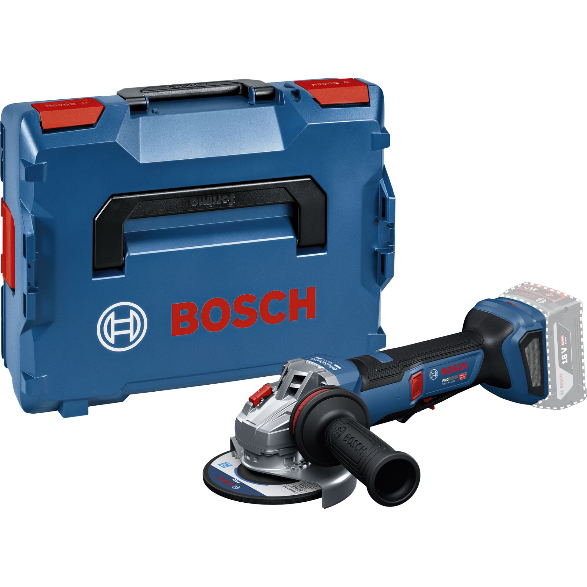 Bosch GWS18V-11PS in L-BOXX  Winkelschleifer