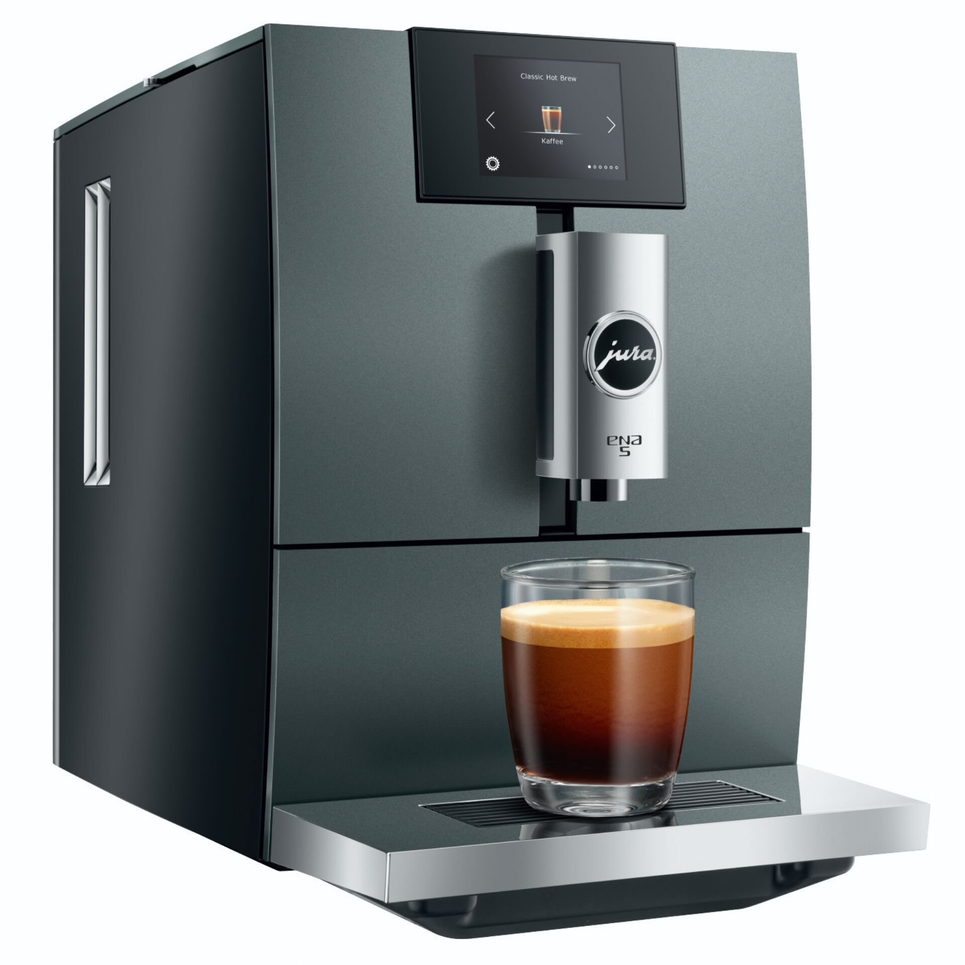 Kaffeemaschine, Espressomaschine, Kaffeevollautomat, Wassertank, Bildschirm