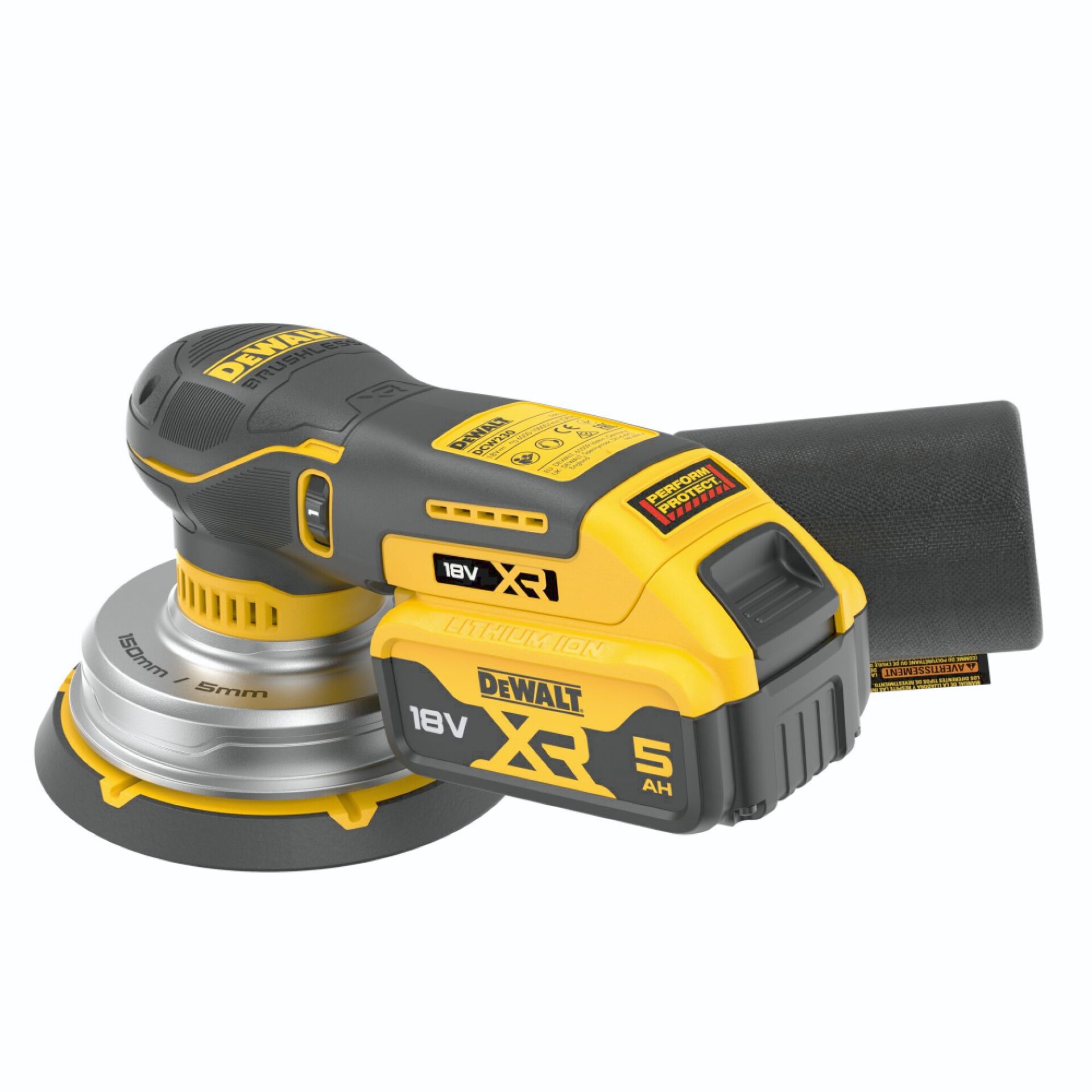 Akku-Schleifer, Schleifer 18V, XR, 5Ah, DeWalt