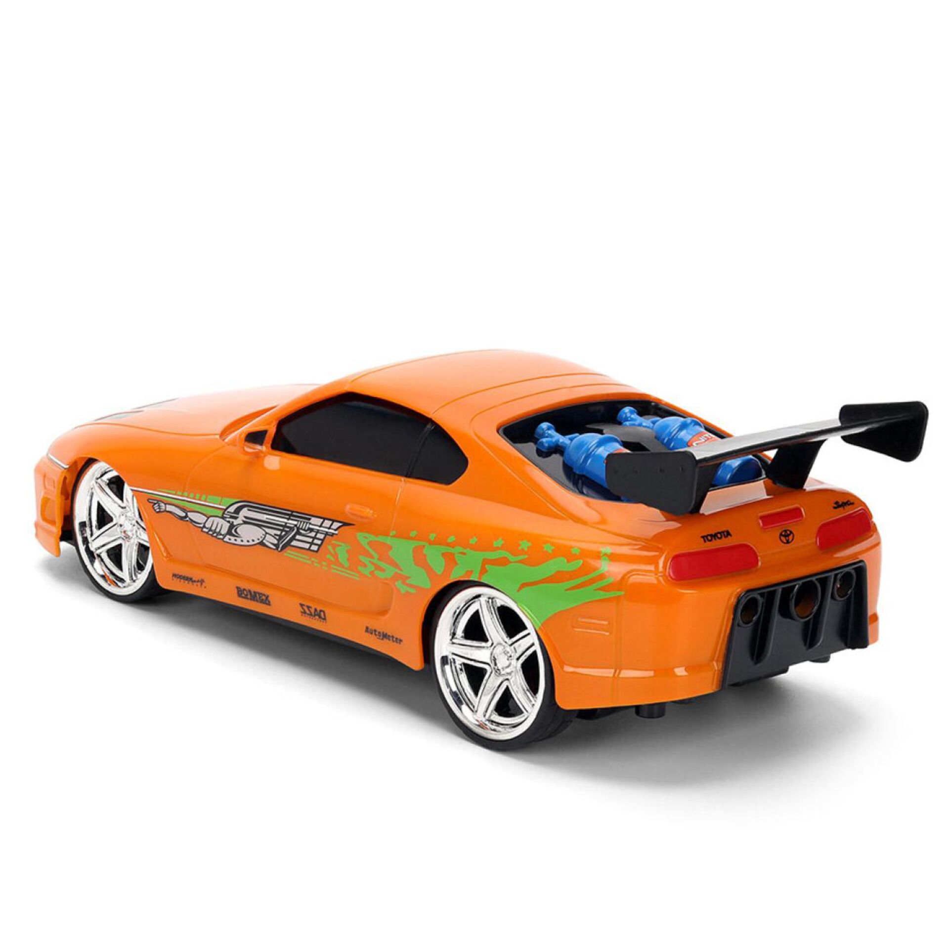 Fernbedienungsauto, RC-Auto, Orange Car, Sportwagen, Spoiler