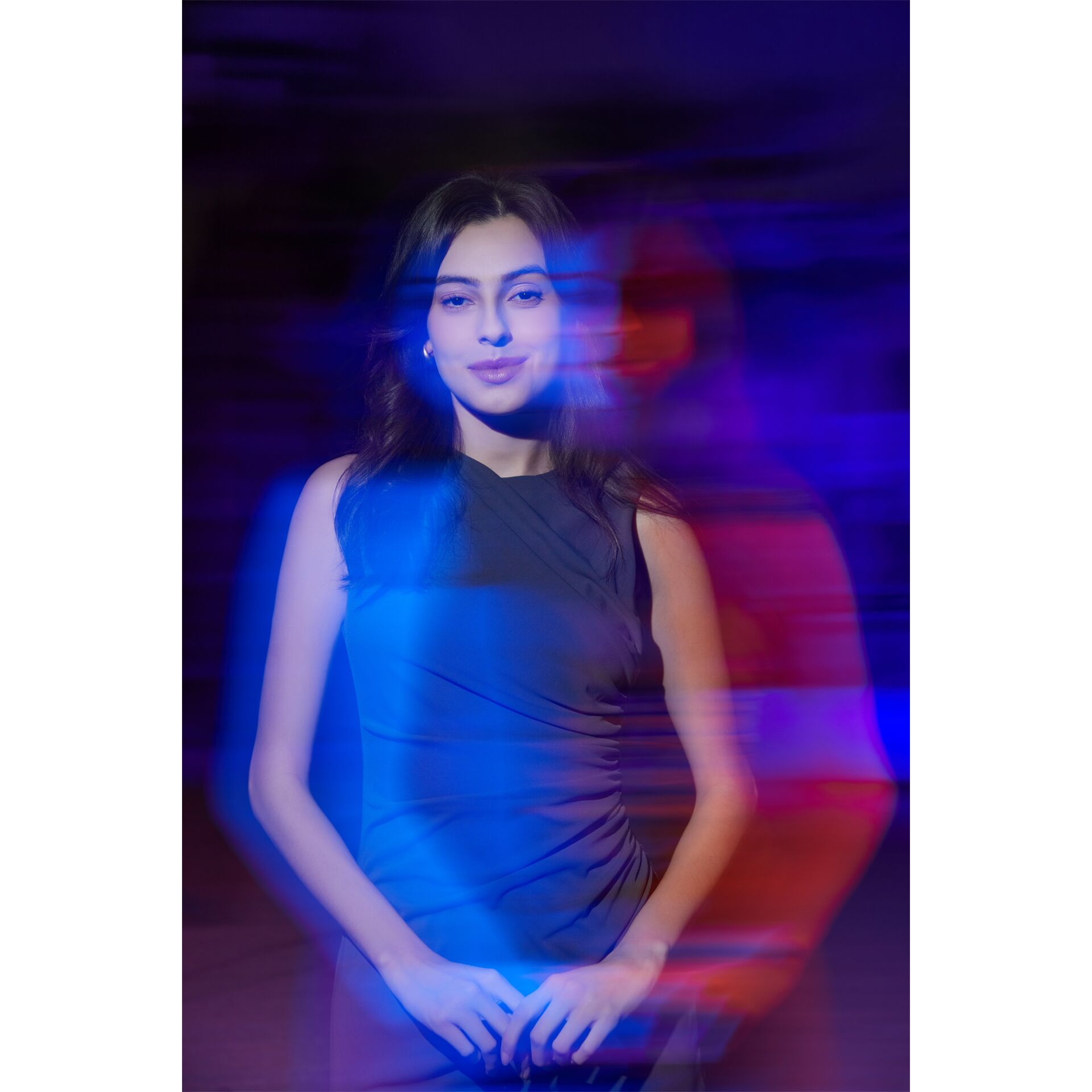 Kleidung, Abendkleid, Einfarbiges Kleid, Dunkle Farbe, Ohne Muster