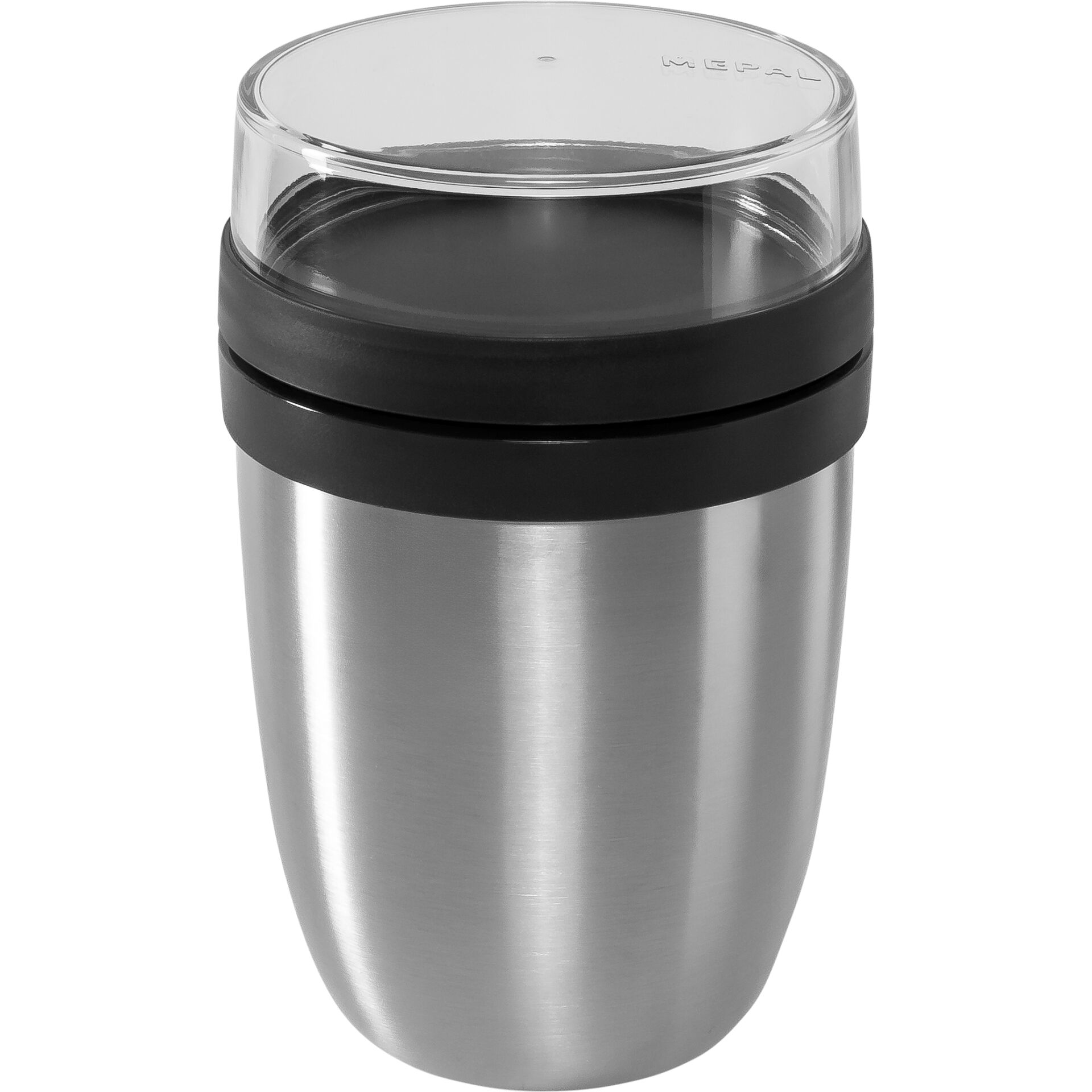 Mepal Thermo-Lunchpot Ellipse  Edelstahl Nordic Black 500+200ml