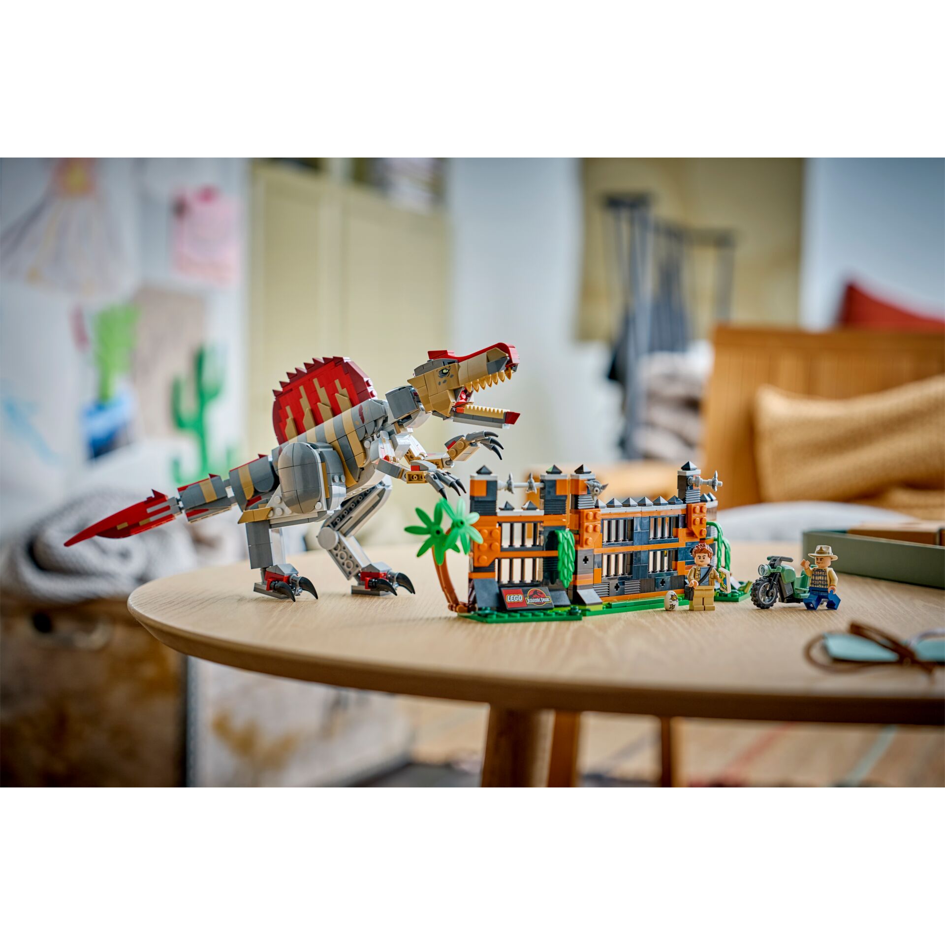 Lego Dinosaurier, Dinosaurier Set, Spielzeugbausteine, Lego Gebäude, Figuren Set
