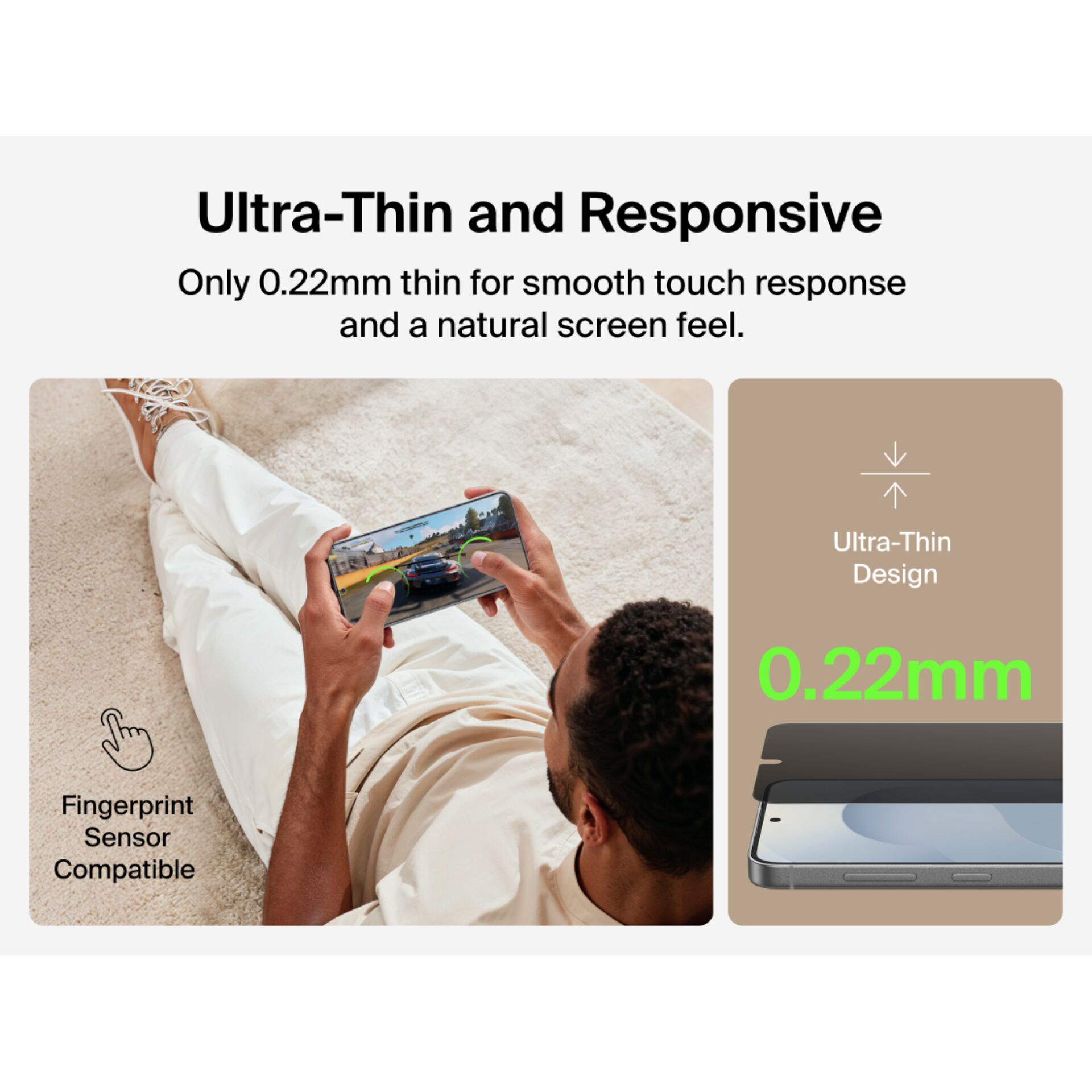 Fingerabdruck, Sensor, Kompatibel, Ultra-dünn, Design