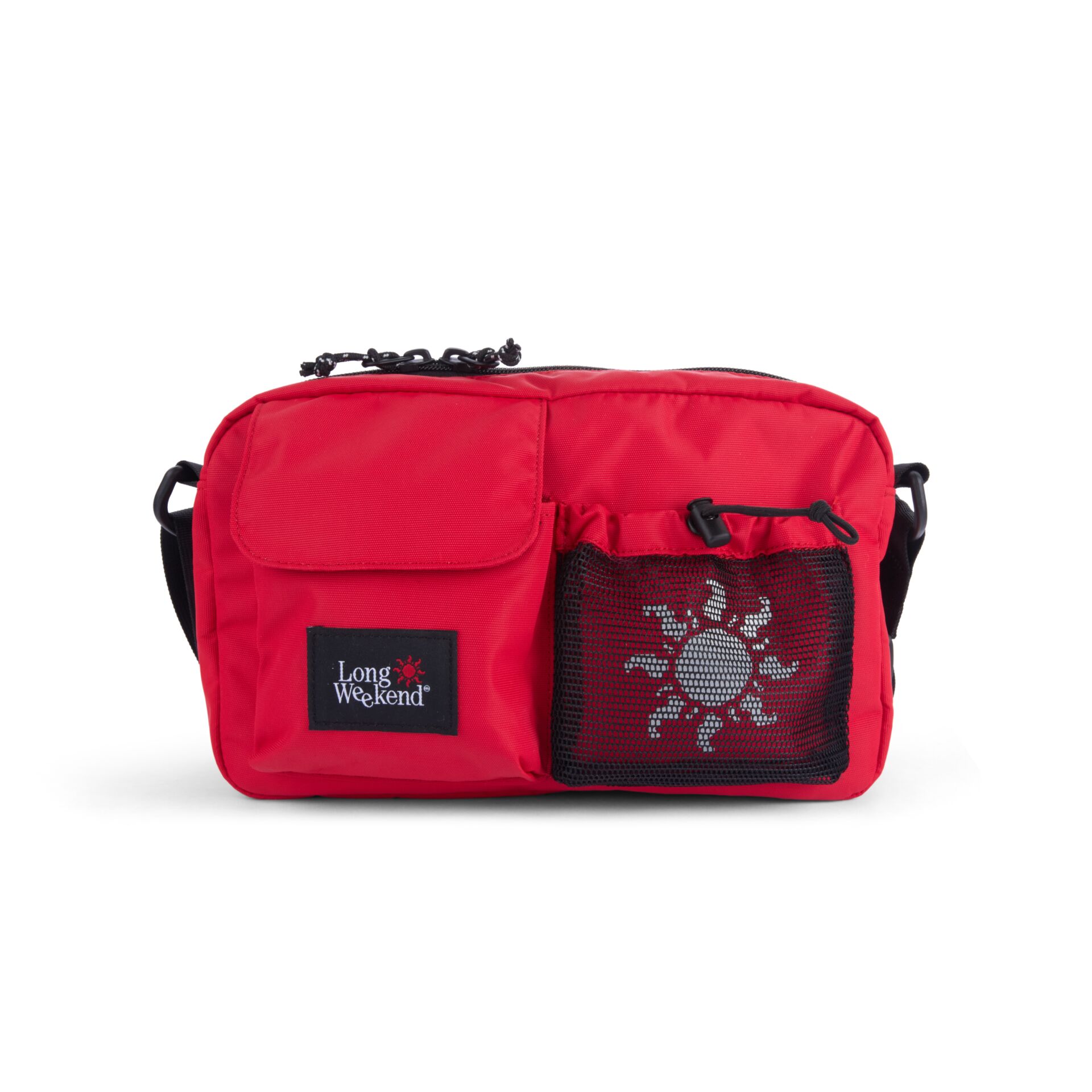 Long Weekend Santa Fe Shoulder  Bag 3L Red