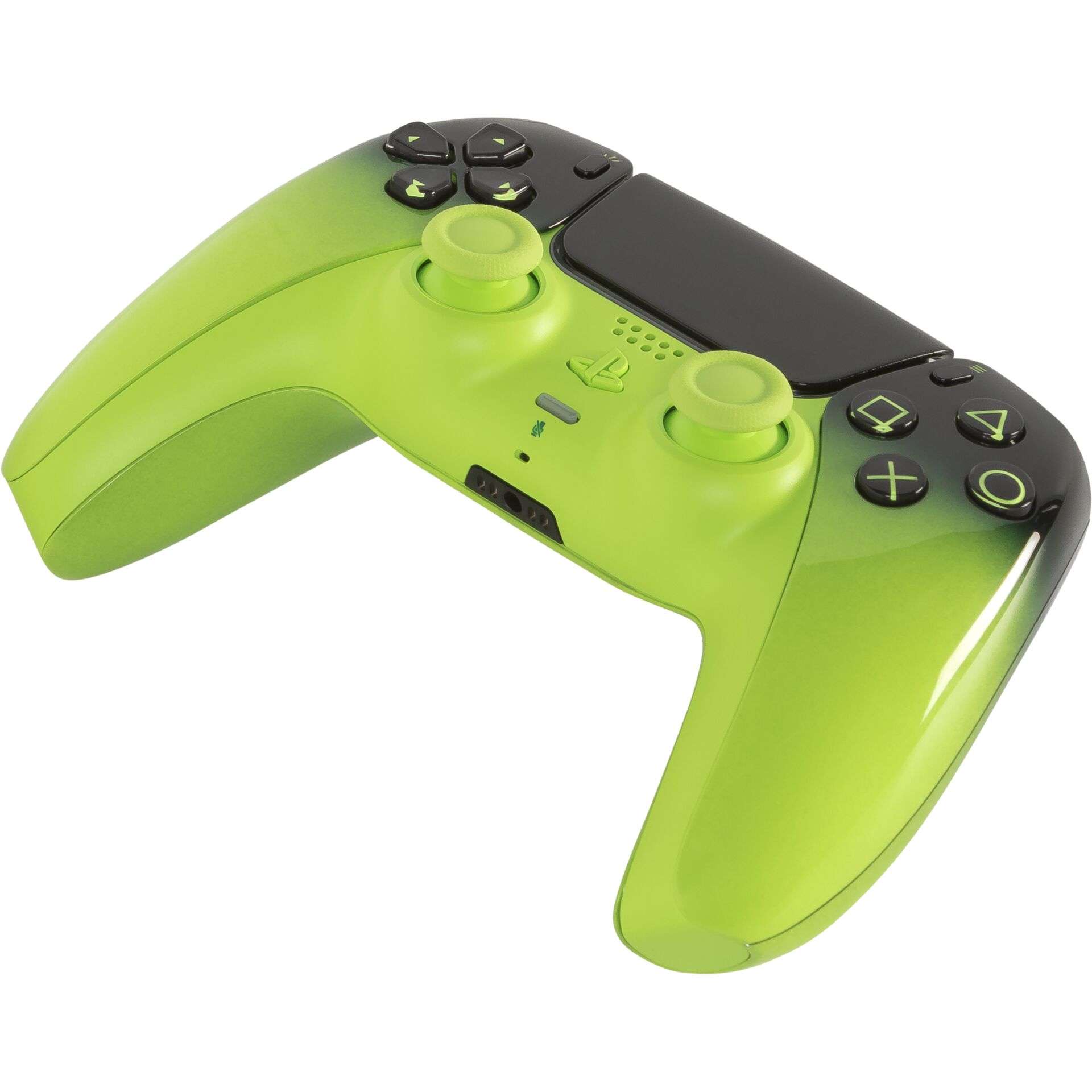 Controller, Gaming, Wireless, Green, DualShock-ähnlich