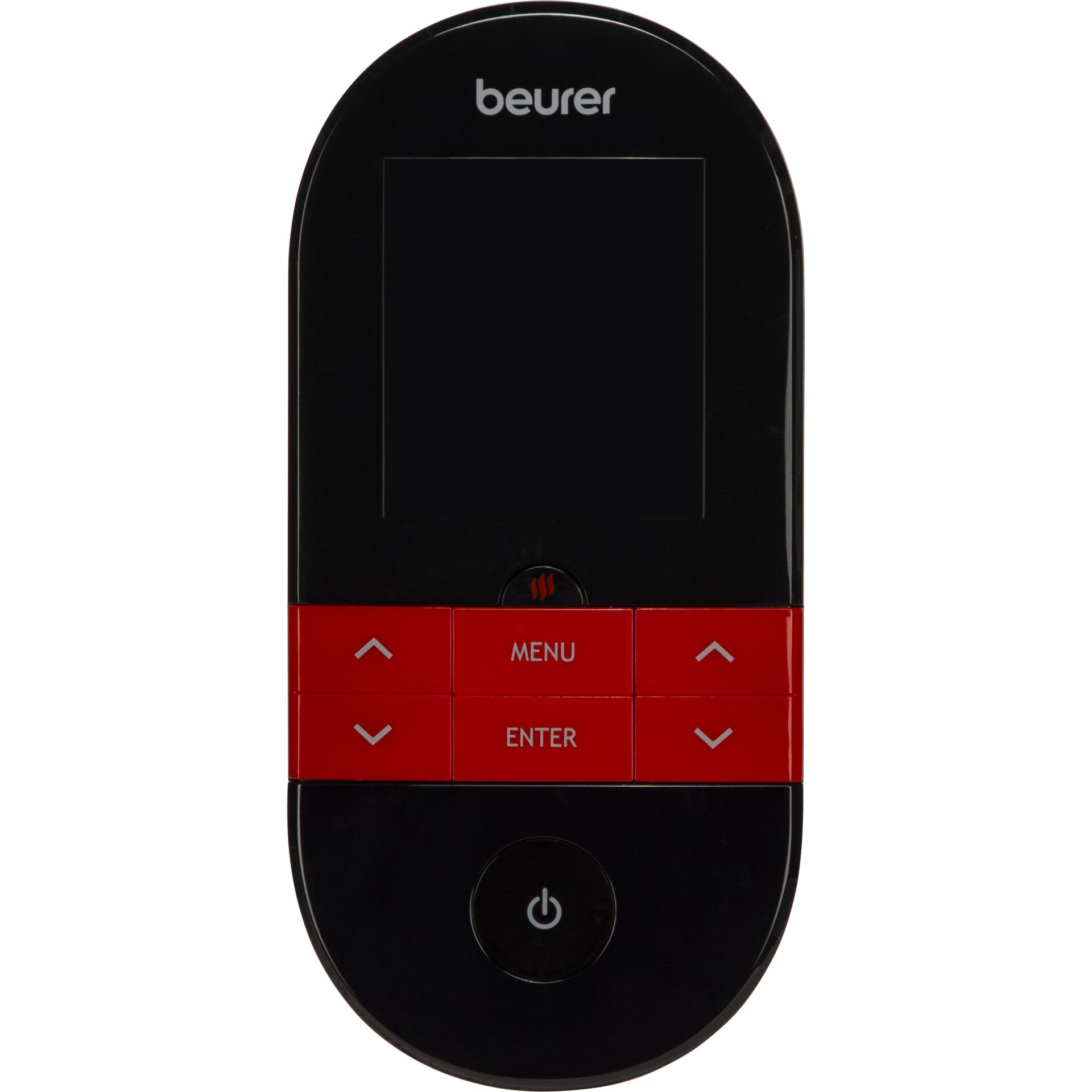 handheld, Fernbedienung, schwarz, rote_tasten, Gerät