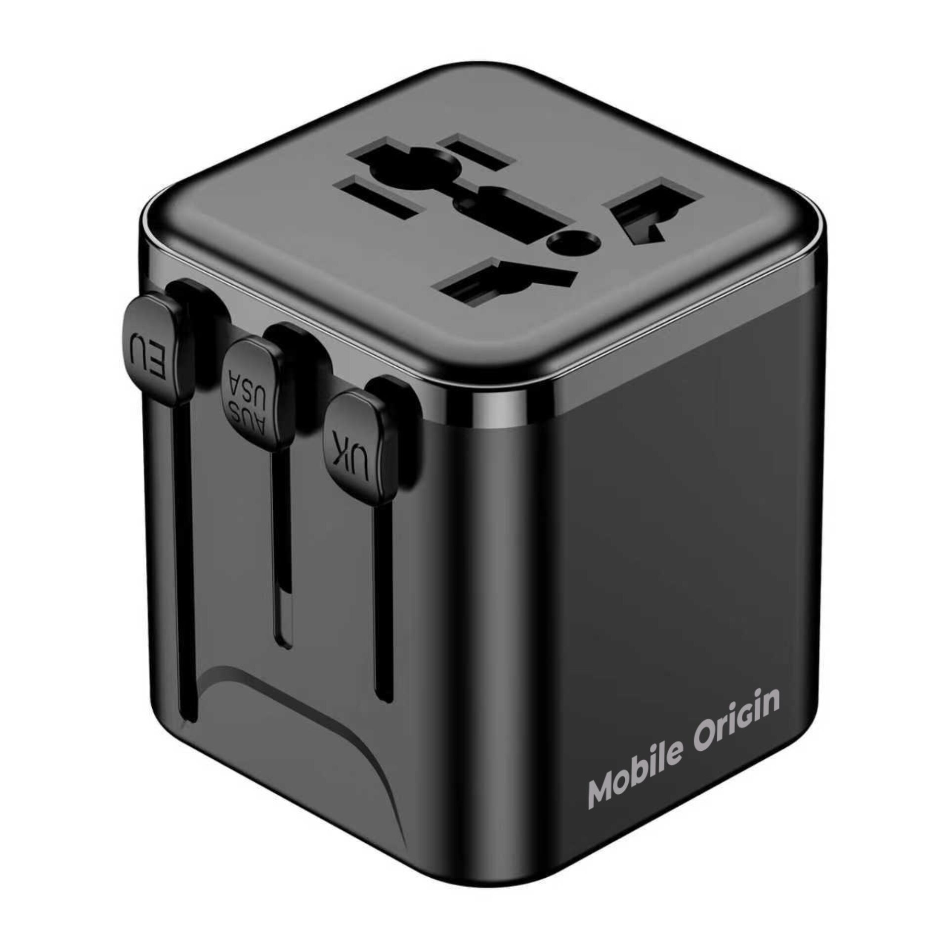 Mehrfachsteckdose, Schuko-Adapter, Steckdosenblock, USB-Adapter, Kompaktes Netzteil