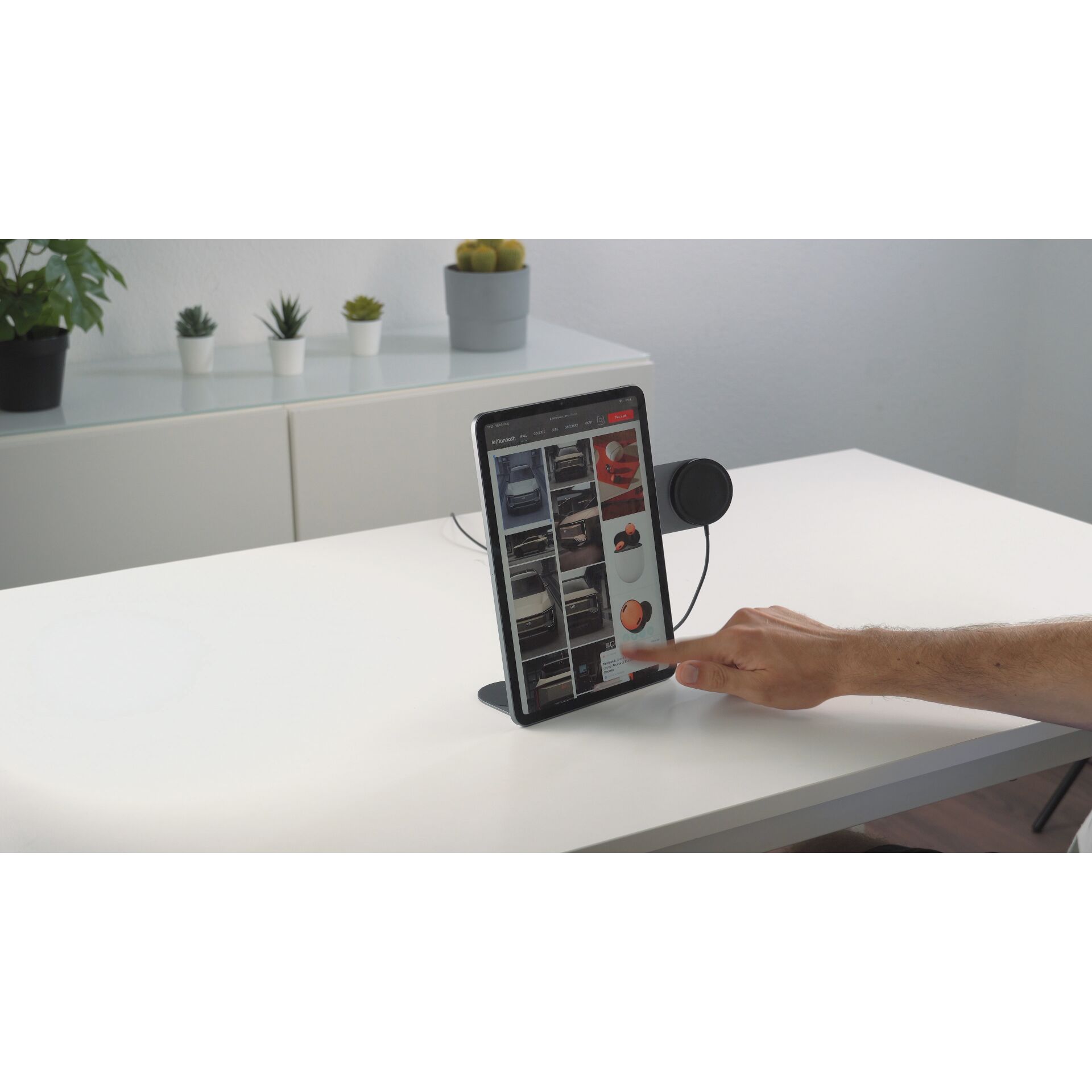 Moebel, Tabelle, Tischplatte, Pflanze, Tablet-Computer