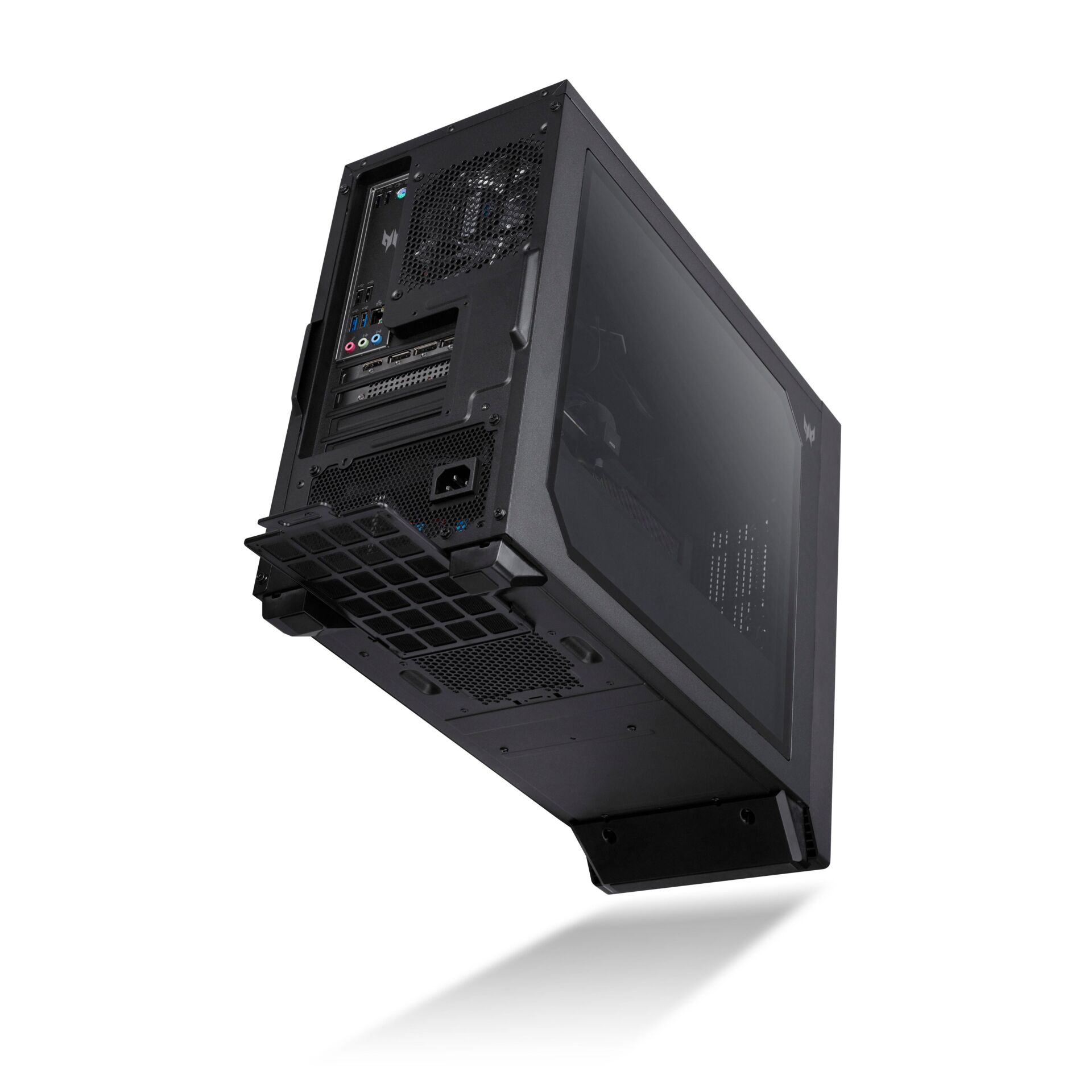 PC-Gehäuse, ATX, Turm, Mesh-Panel, Schwarz