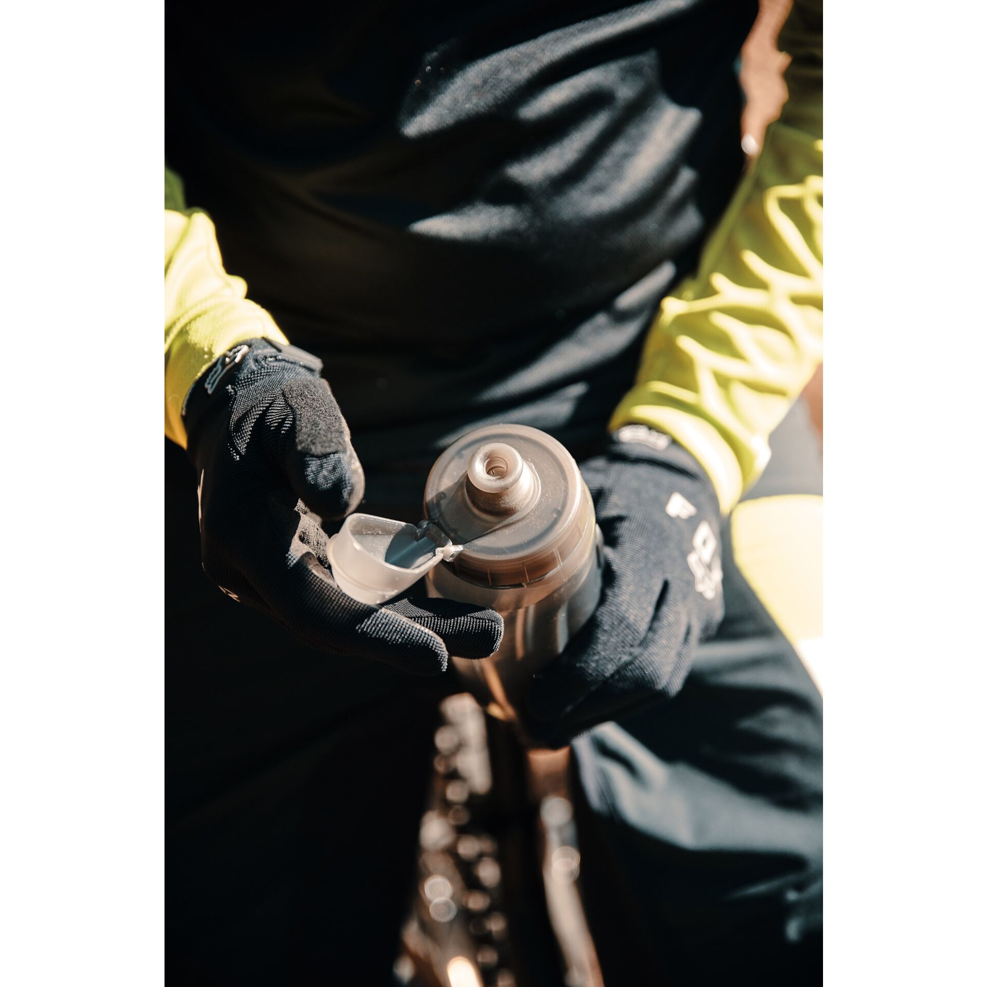 Bekleidung, Handschuh, Person