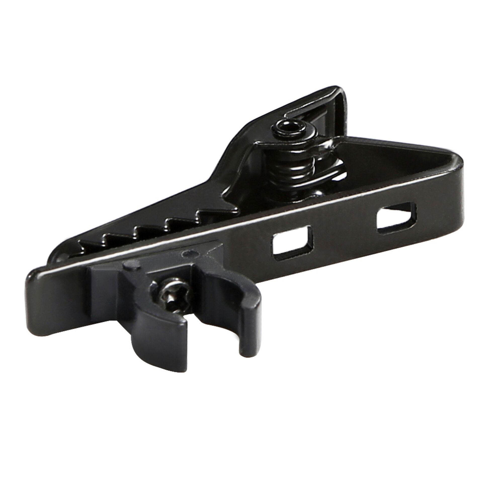 Klemmhalter, Gehäusebefestigung, Schwarz, Metall, Schnellspannhalter