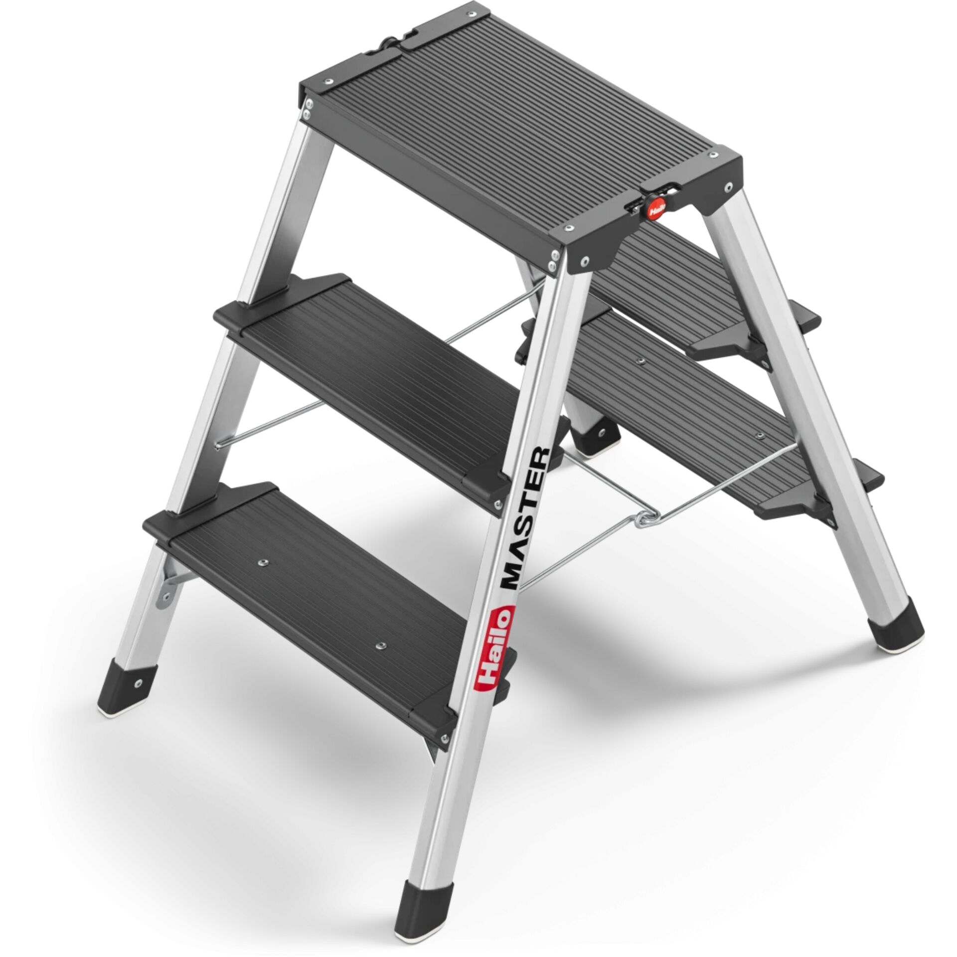 Hailo Master D70  2 x 3 Stufen-Klapptritt