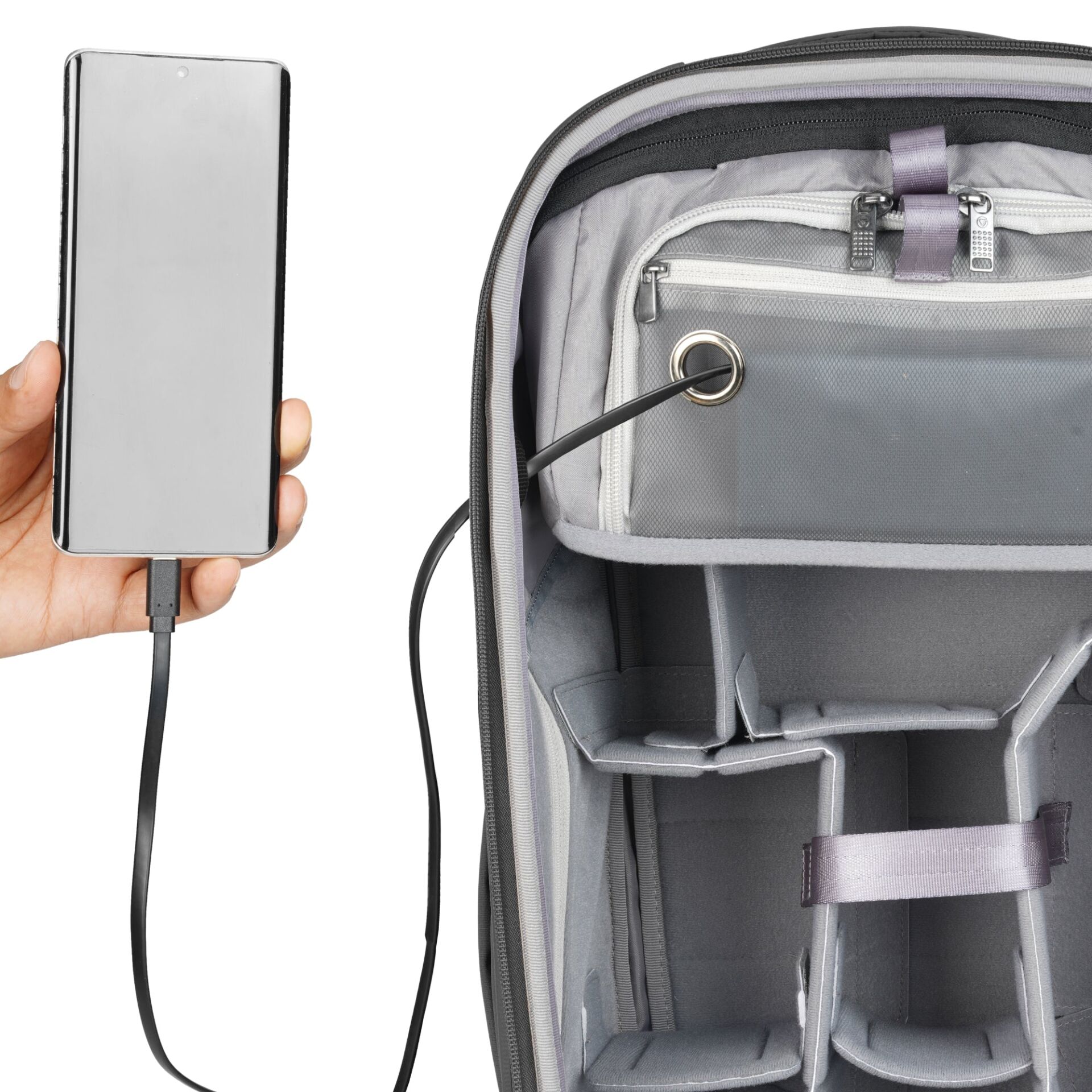 Tasche, Rucksack, Adapter, Elektronik