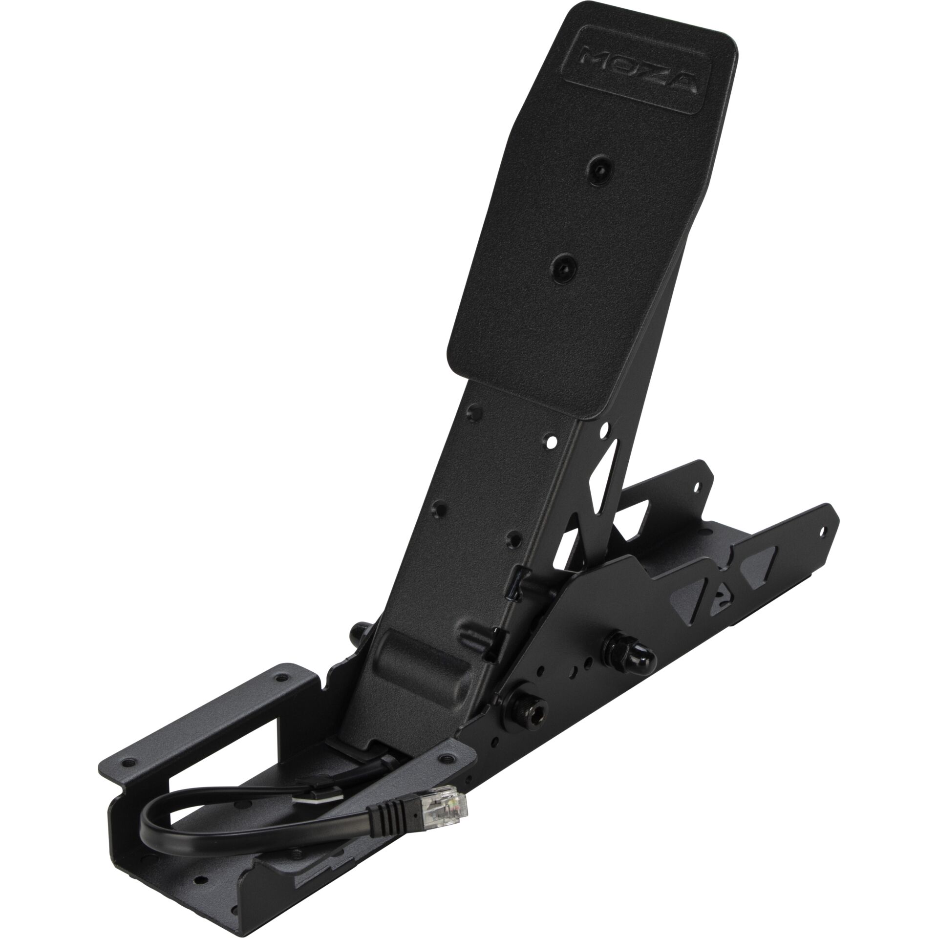 Fahrradhalterung, Pedal, Schwarz, Metall, Kabelsalat