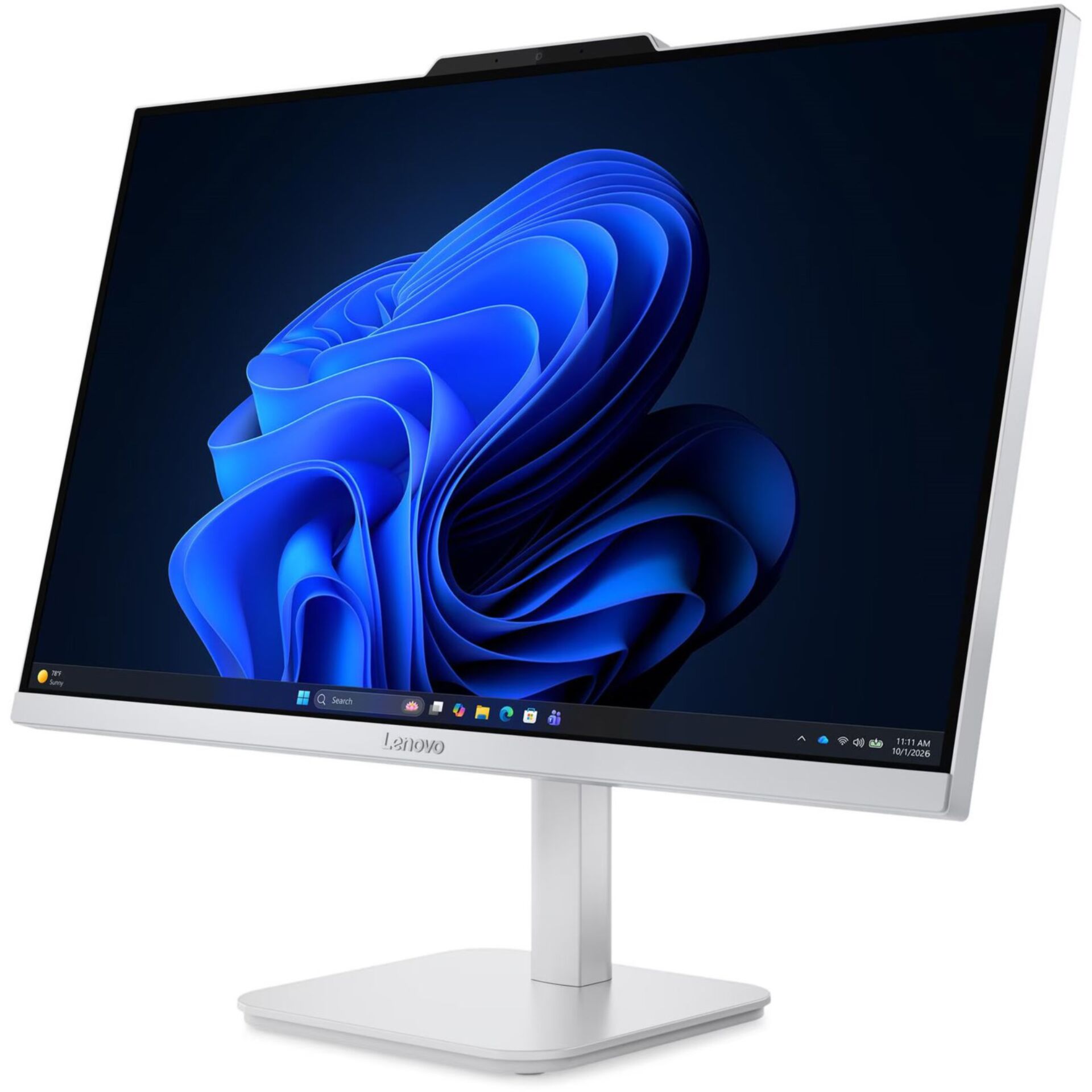All-in-One PC, Monitor, LED-Bildschirm, Silber-Ständer, Desk-Computer