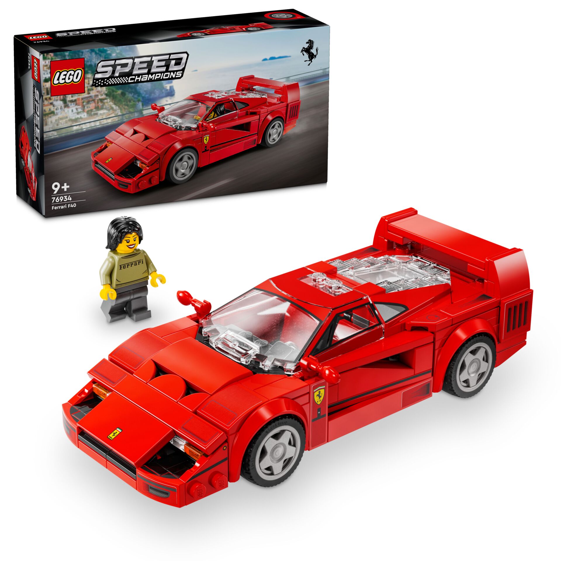 lego, Ferrari, Ferrari F40, roter Wagen, Rennwagen