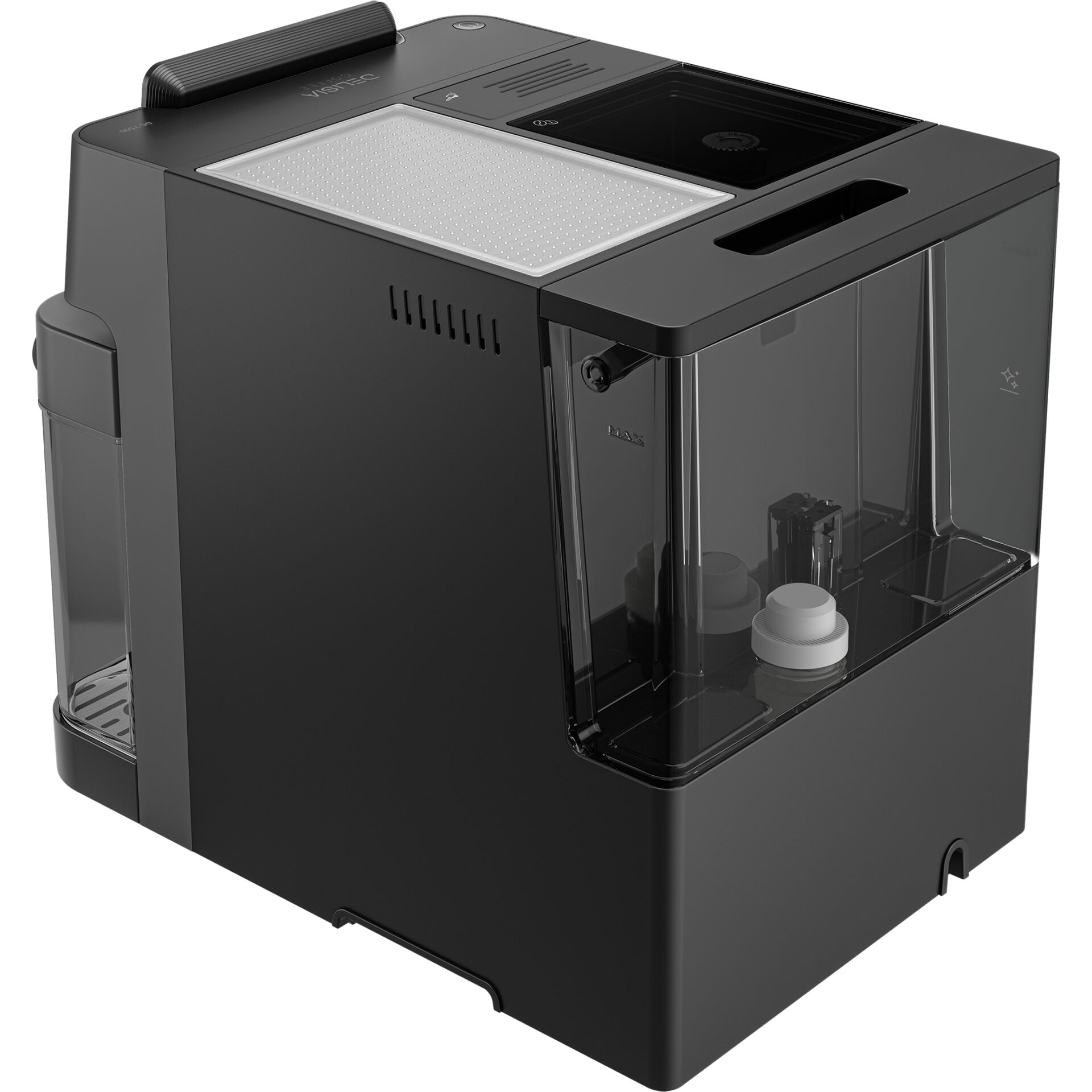 Kaffeemaschine, Einzelweg-Kaffeemaschine, Kaffeezubereitung, Wasserbehälter, Filter/Kapselhalter