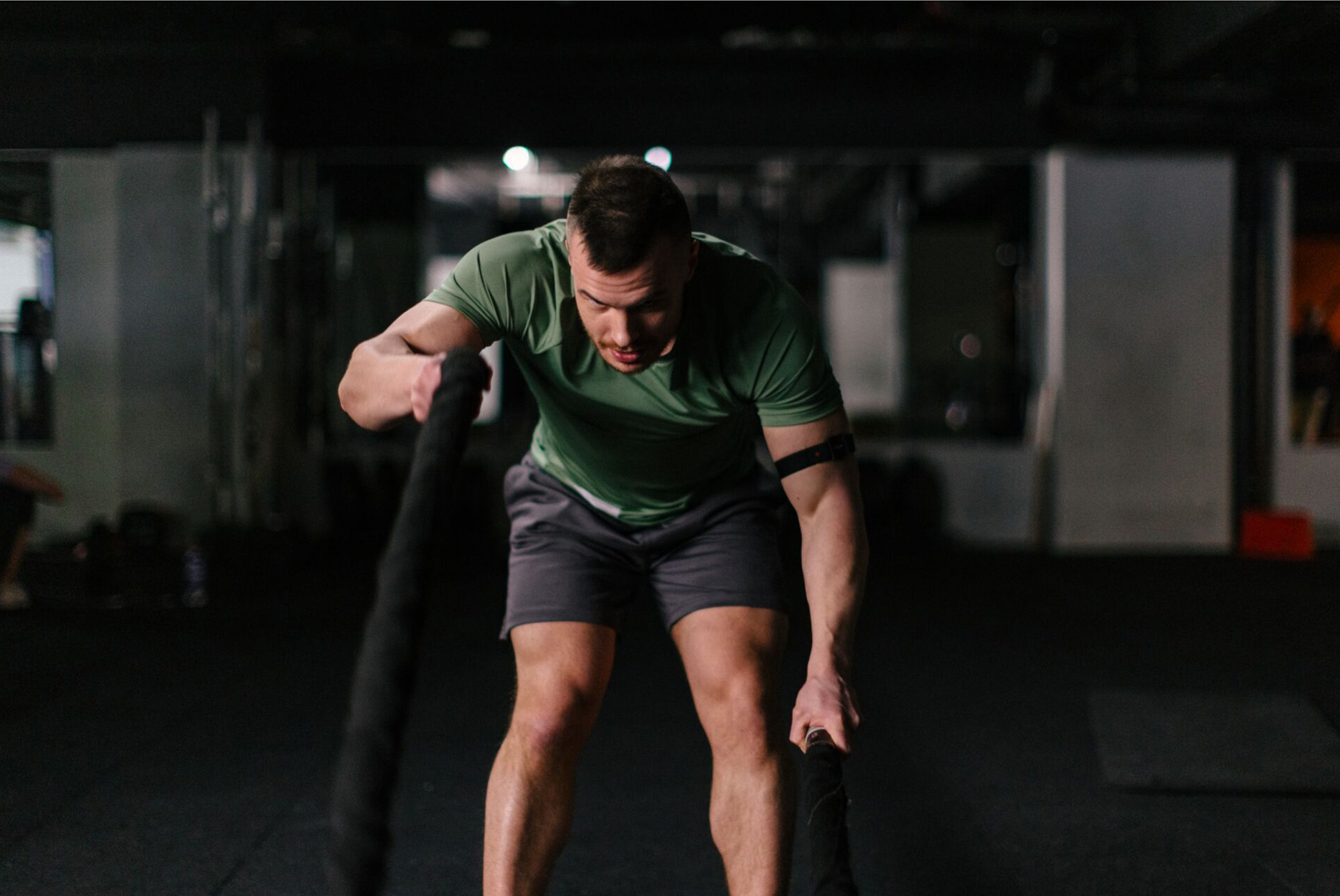 Kämpfer, Battle Rope, Training, Fitness, Sport