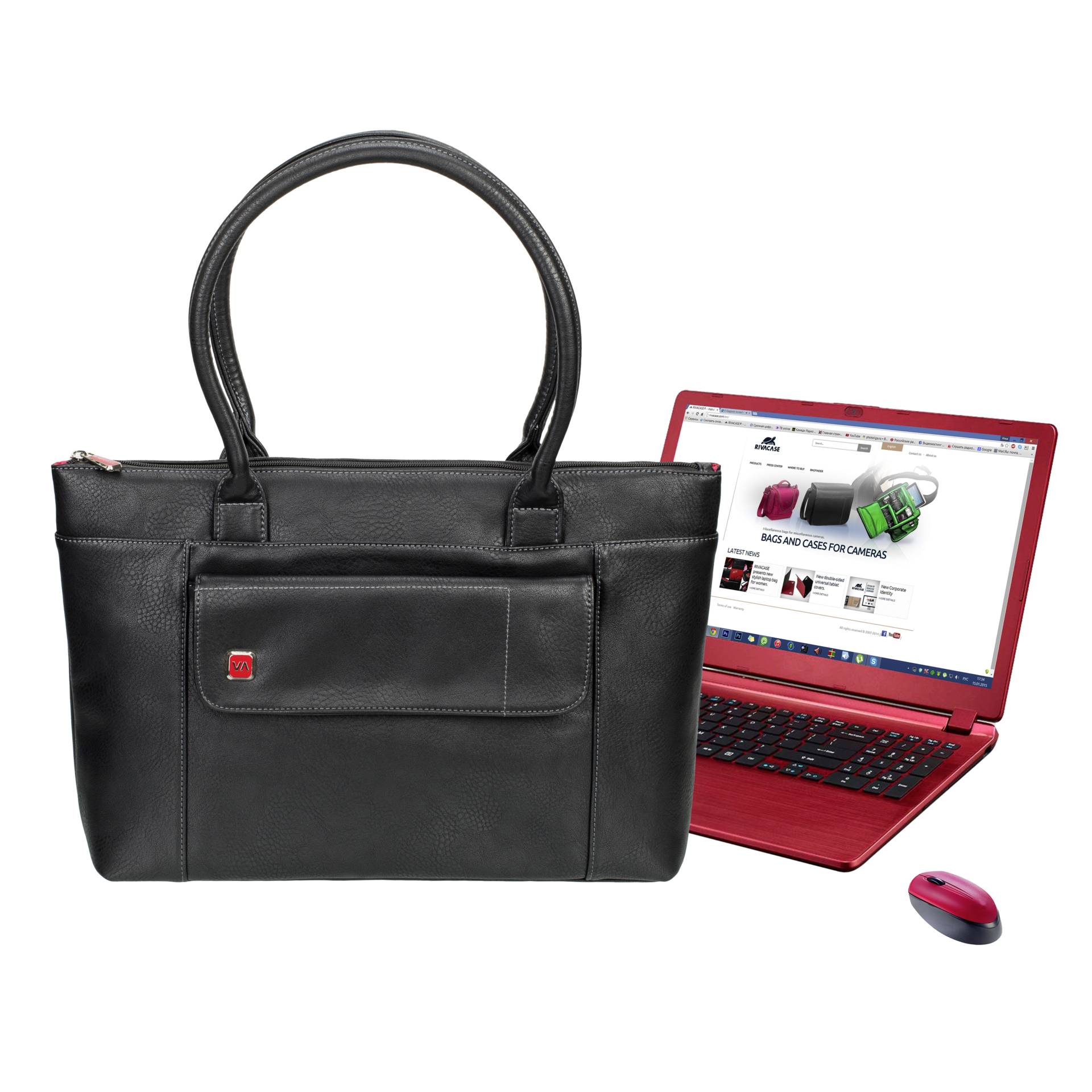 Tasche, Handtasche, Laptop, PC, Geldbörse