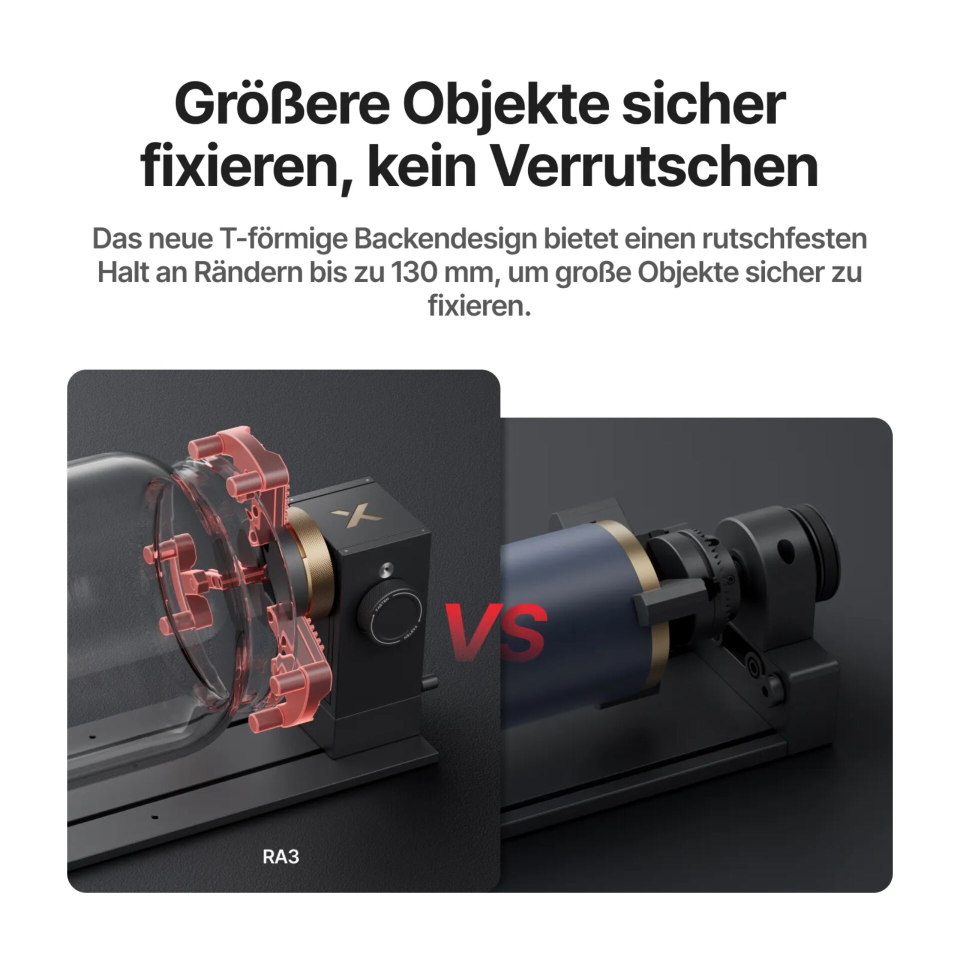 Backen, T-förmig, Halter, Rändersystem, Maschine