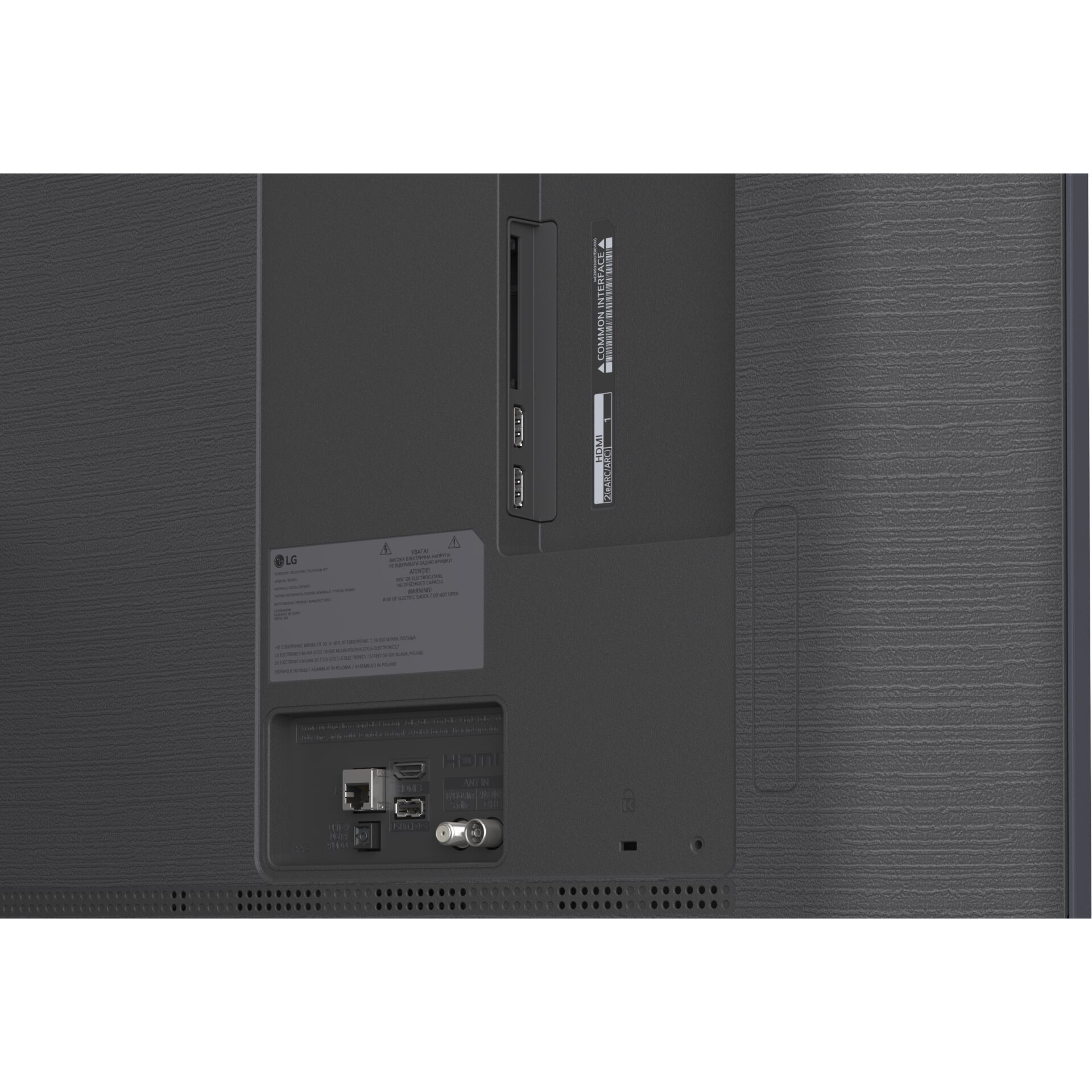 HDMI, USB, Rückseite Fernseher, Anschlüsse, LG Monitor