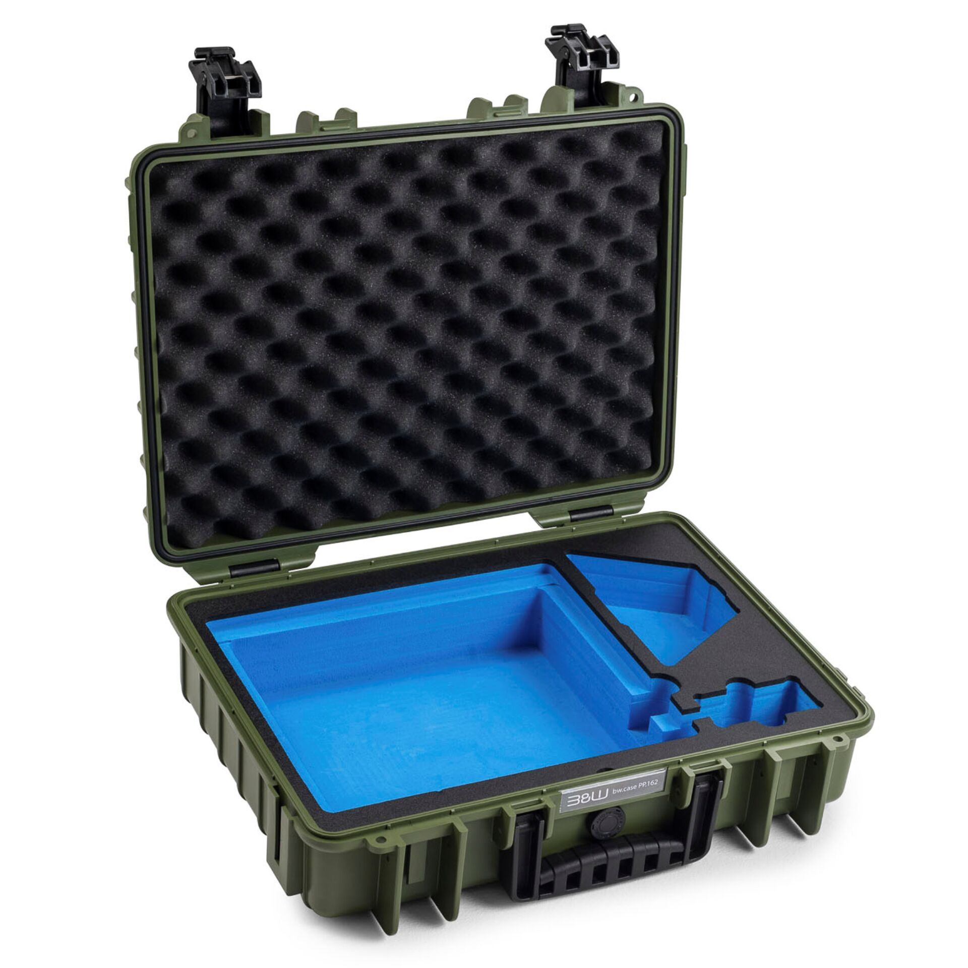B&W satcom.case PP.162 bronze-  grün für Starlink Mini Kit
