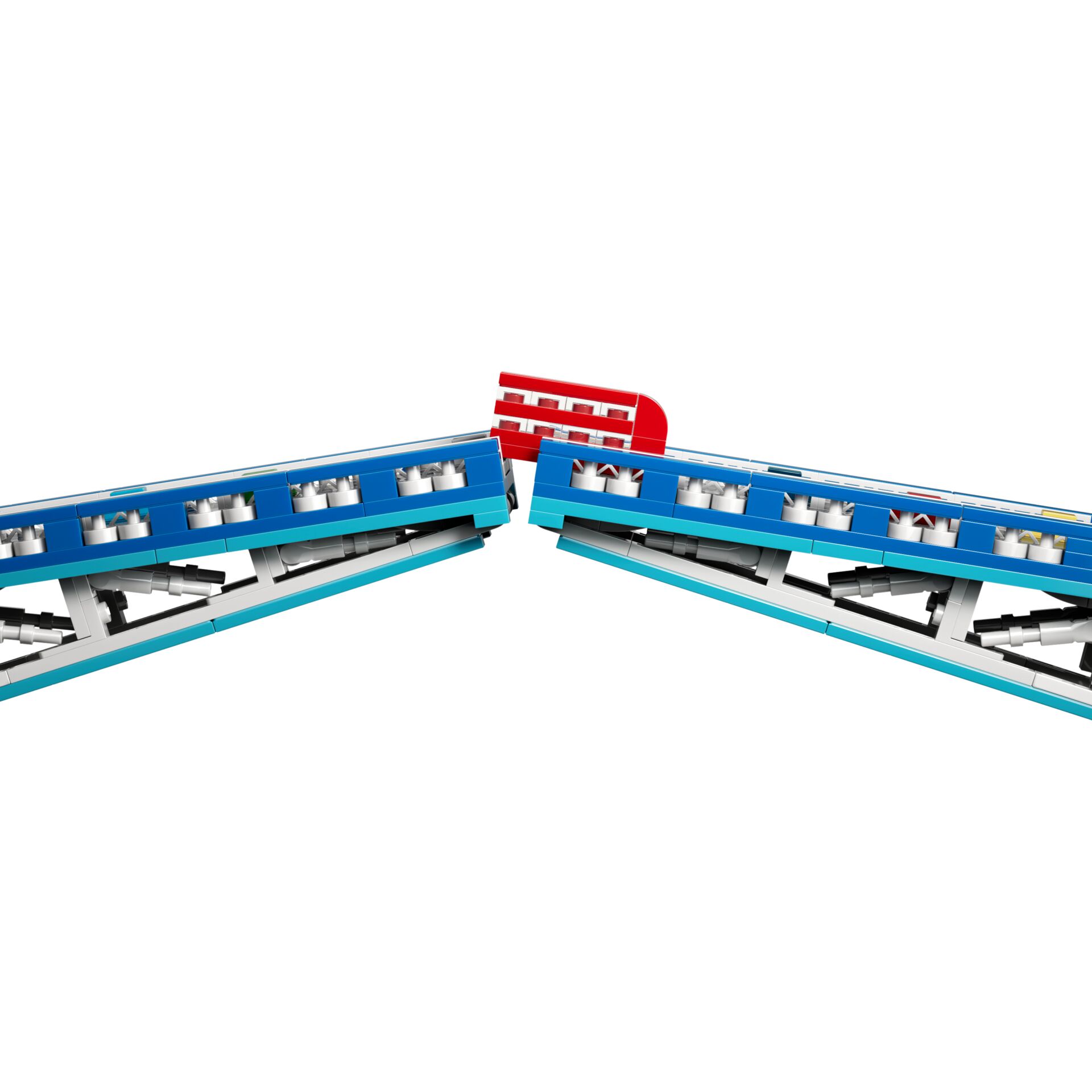 Lego, Zug, Zugbrücke, Bahnstrecke, Brücke