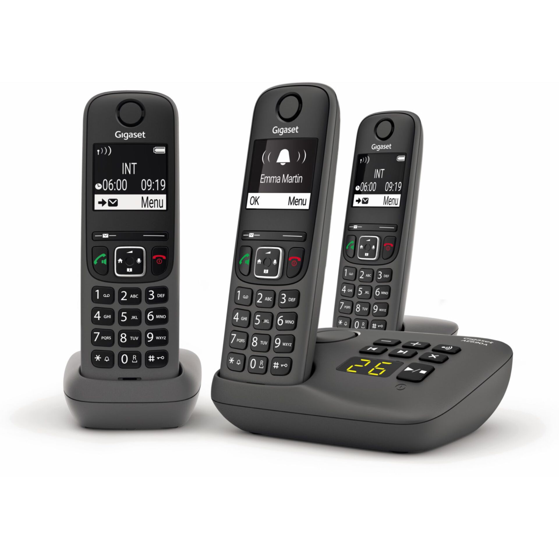 Gigaset AE690A Trio  anthrazit Elektronik, Telefon, Handy