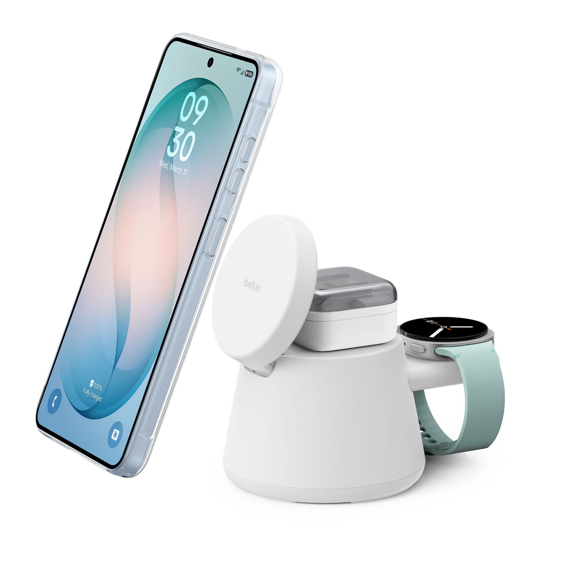 kabelloses ladegerät, telefonhalter, Ladestation, smartwatch-ladegerät, Belkin-zubehör