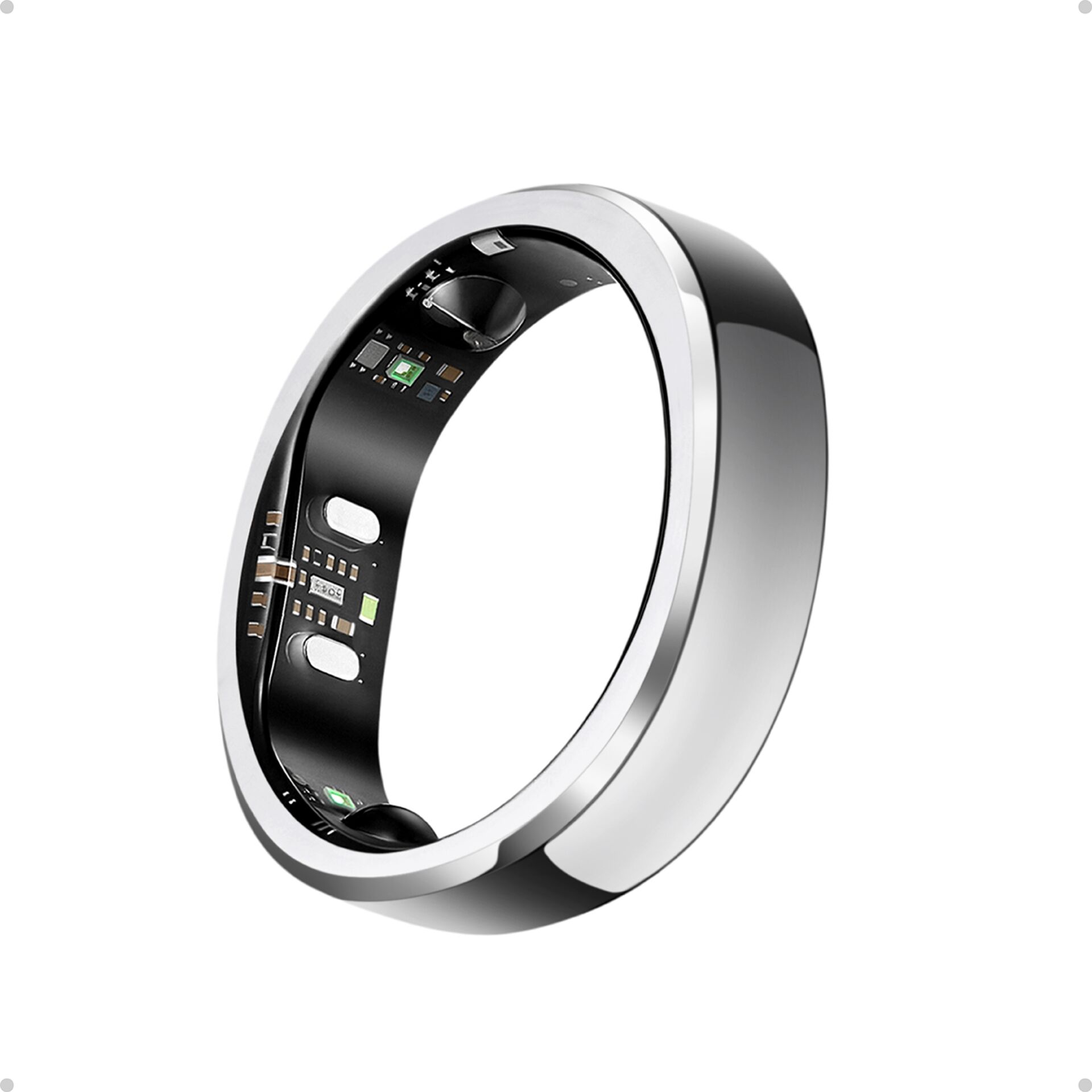 RingConn Gen3 Smart Ring  Größe 15 Future Silver