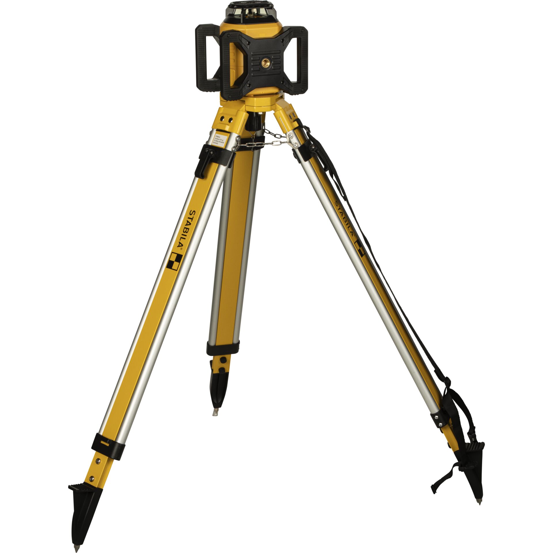 Stativ, Dreibein, Laserlevel, Rotationslaser, Gelb-schwarz