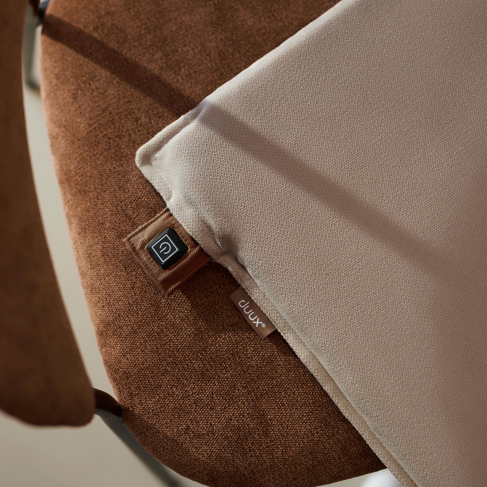 Sofa, Kissen, Braun, Leinen, Etikett