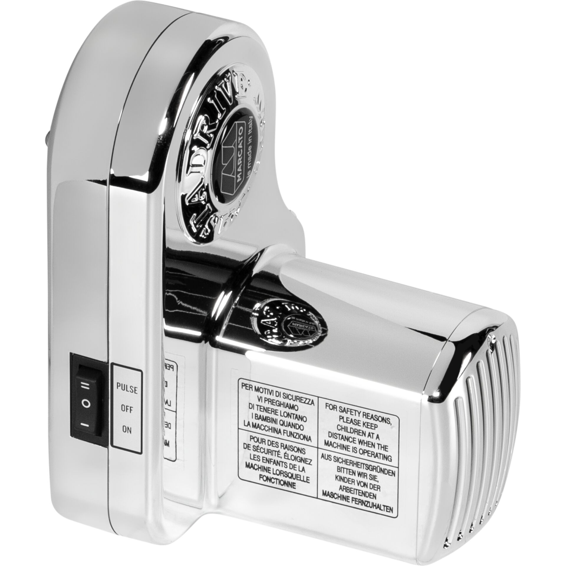 Kaffeemaschine, Kapselspender, Chrom, Silber, Kompakt