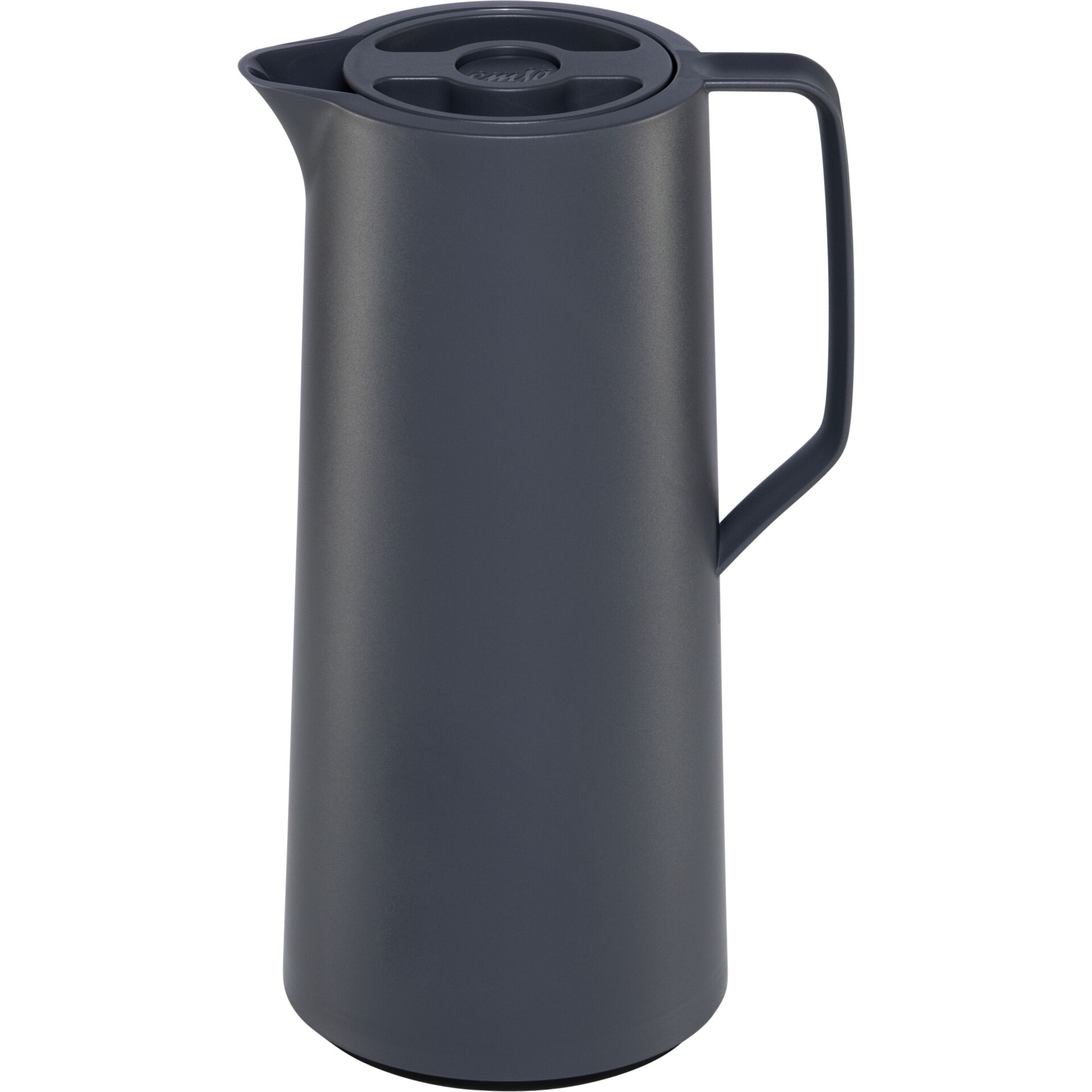 Kaffeekanne, Glaskanne?, Thermobecher?, Stahl/Metall, Mattgrau