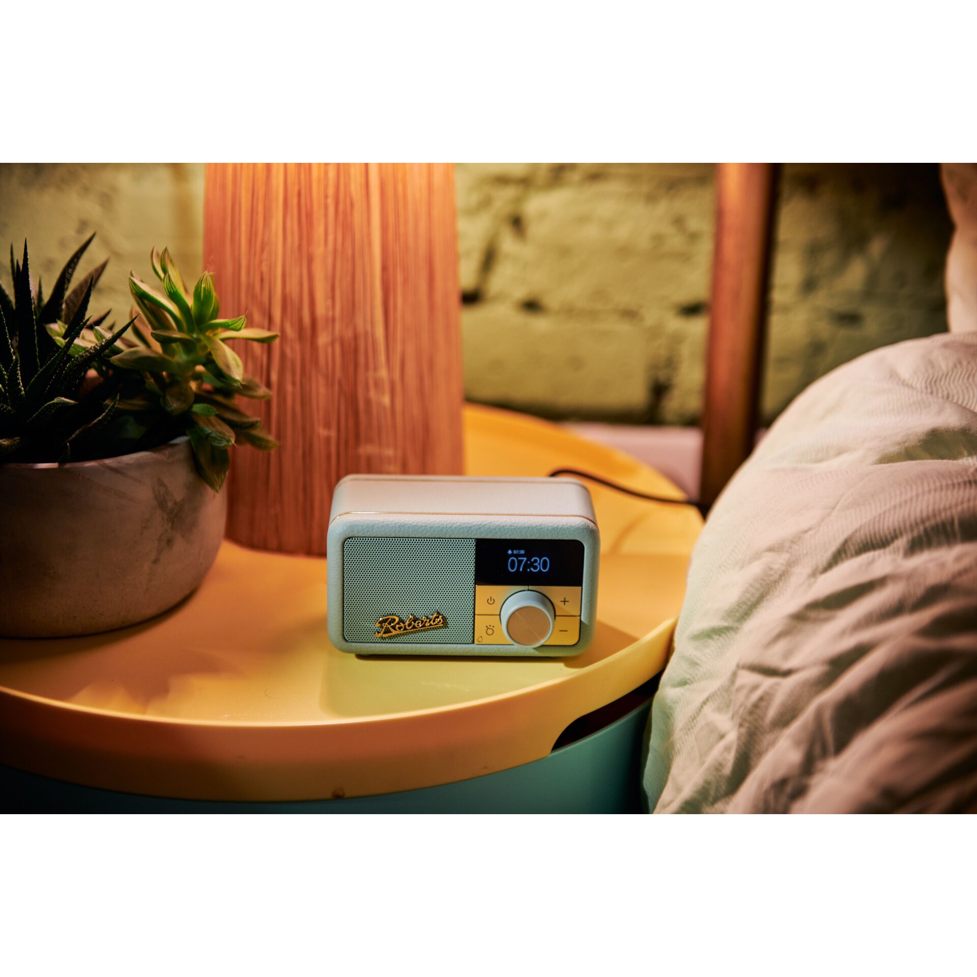 Radio, Bluetooth, Nachttischradio, Kompakt, Grau