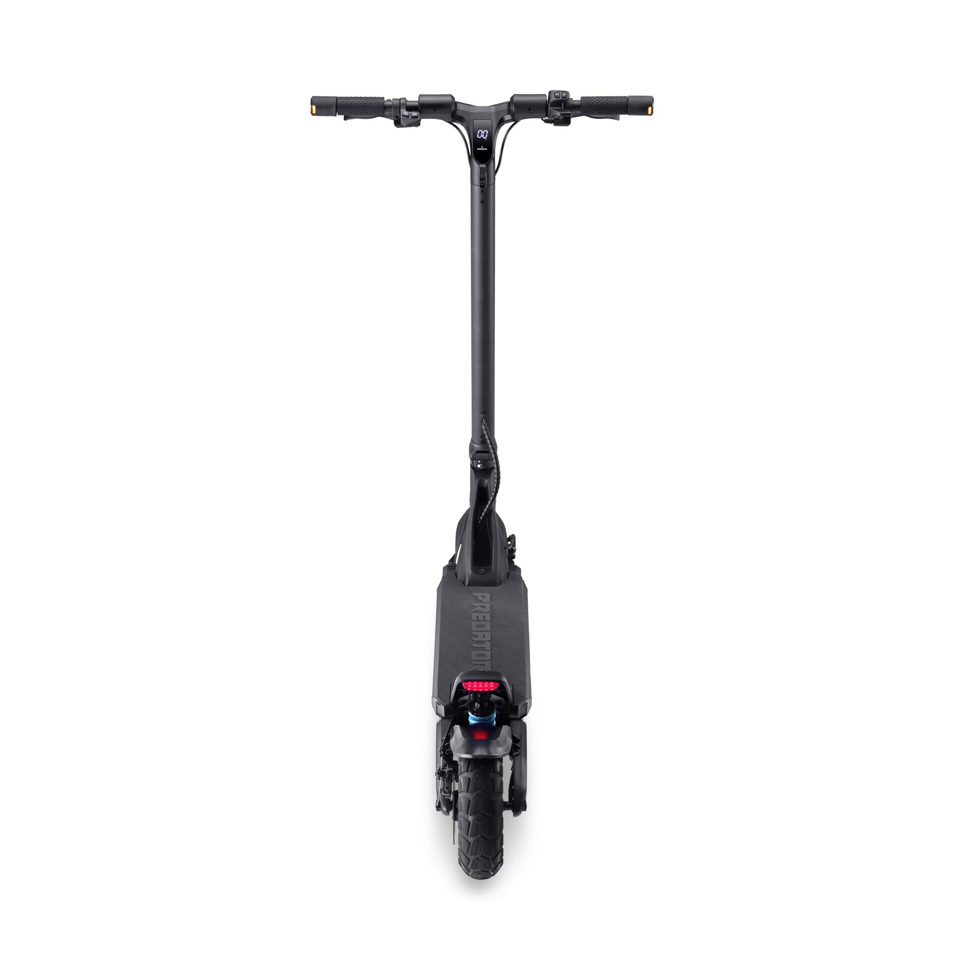 E-Scooter, Lenker, Deck, Rücklichter, Reifen