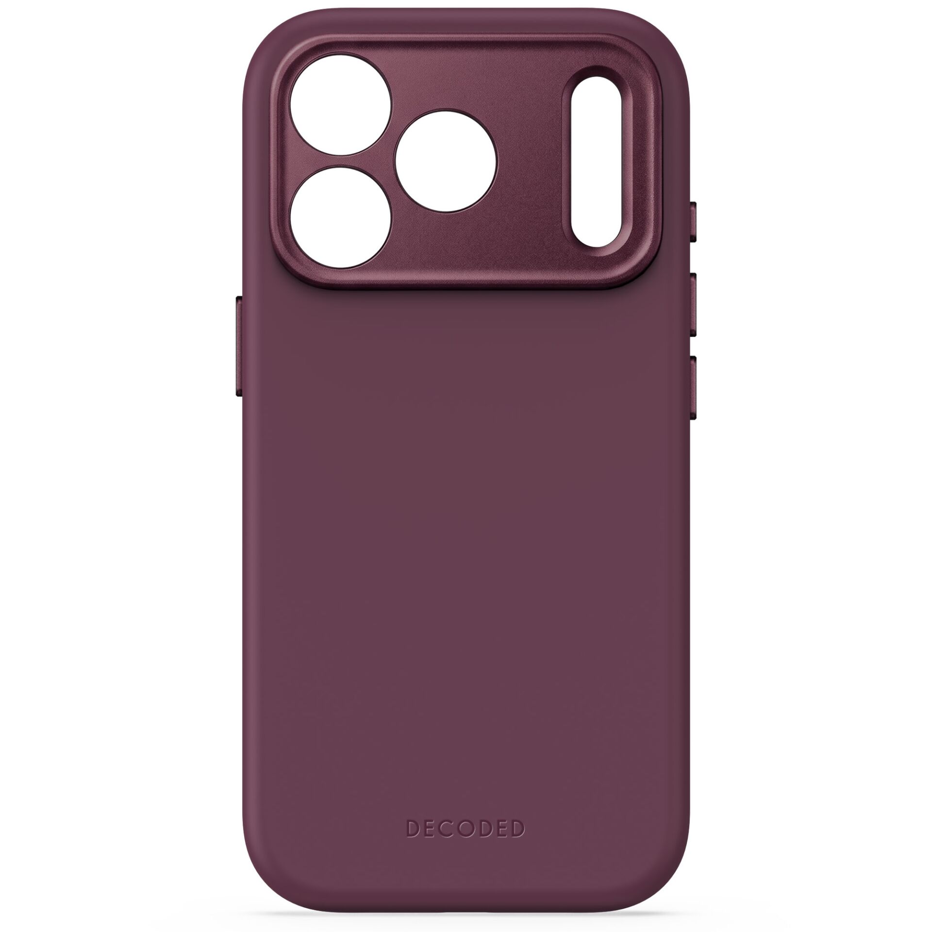 Schutzhülle, Backcover, Magenta, Löcher Kamera, Dekorded