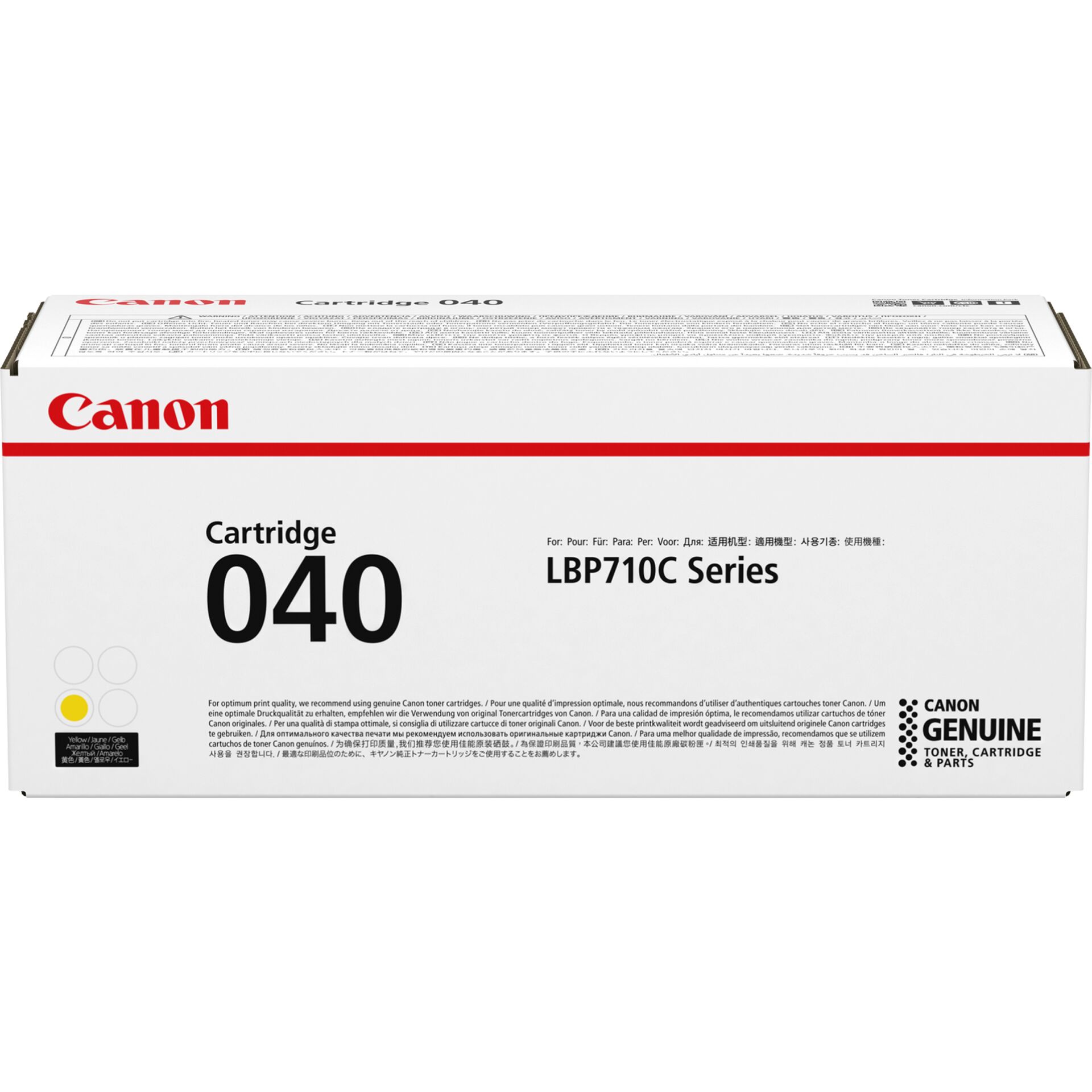 Canon Toner Cartridge 040 Y  yellow