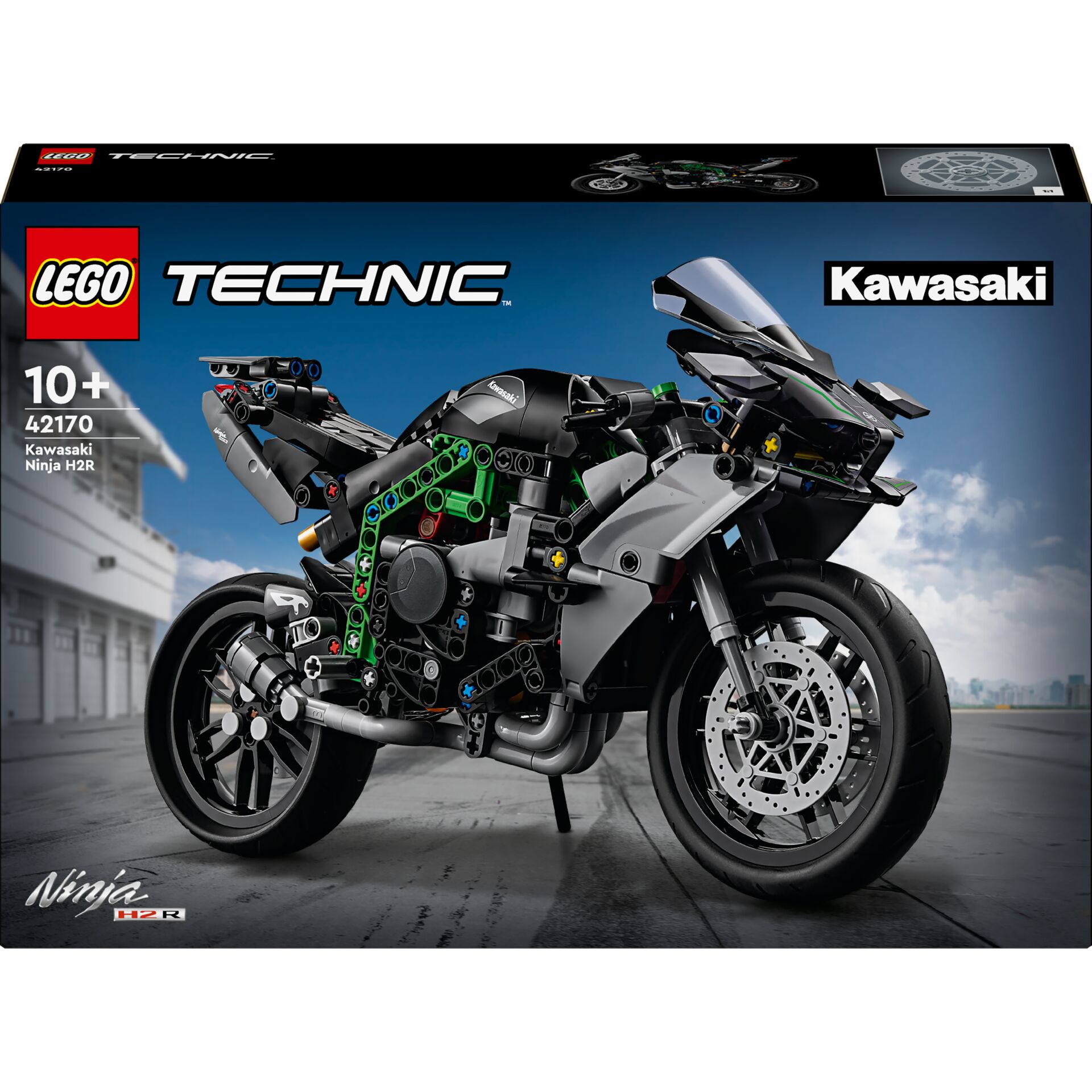 LEGO Technic 42170  Kawasaki Ninja H2R Motorrad