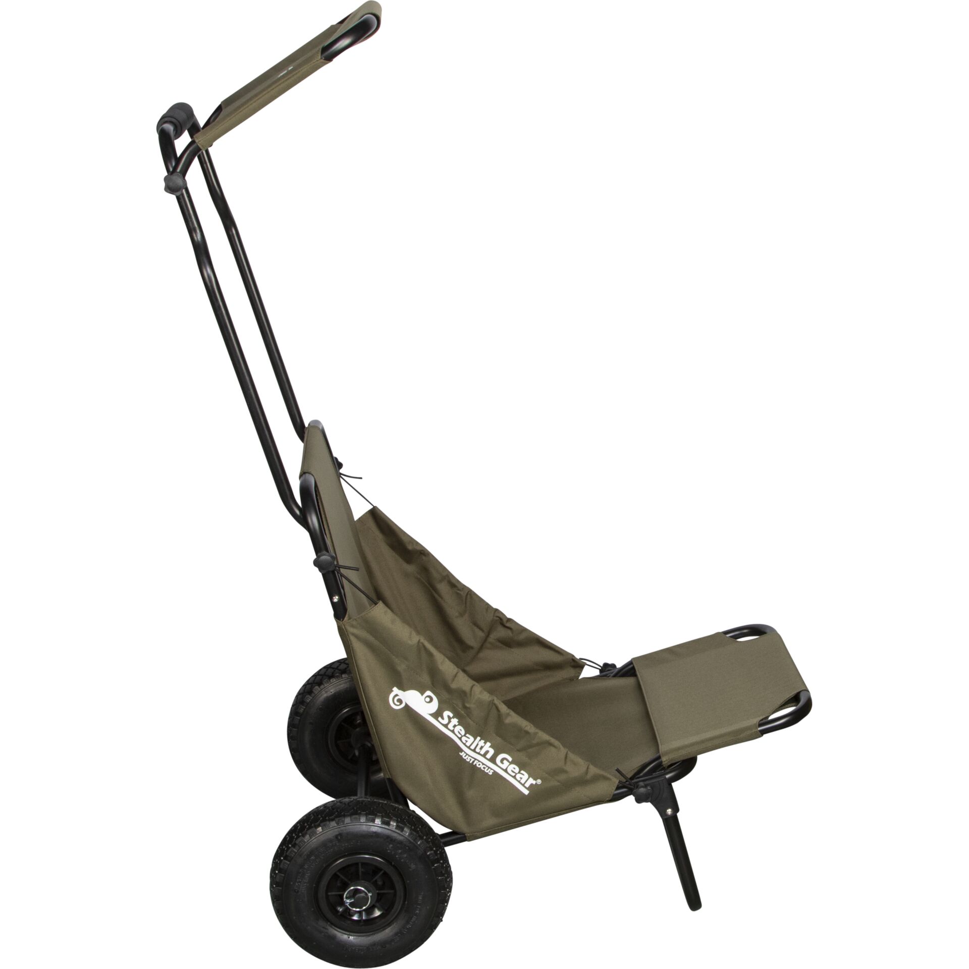 Graswagen, Schiebewagen, Anhänger, Tasche, Stahlrahmen