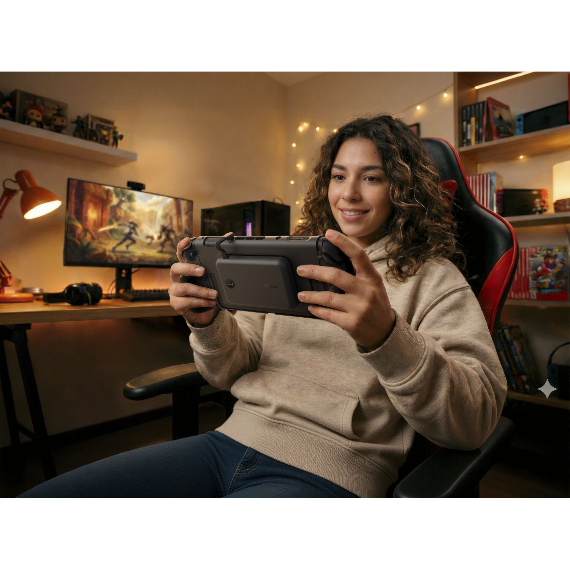 Gaming, Handheld, Controller, Dock, Case