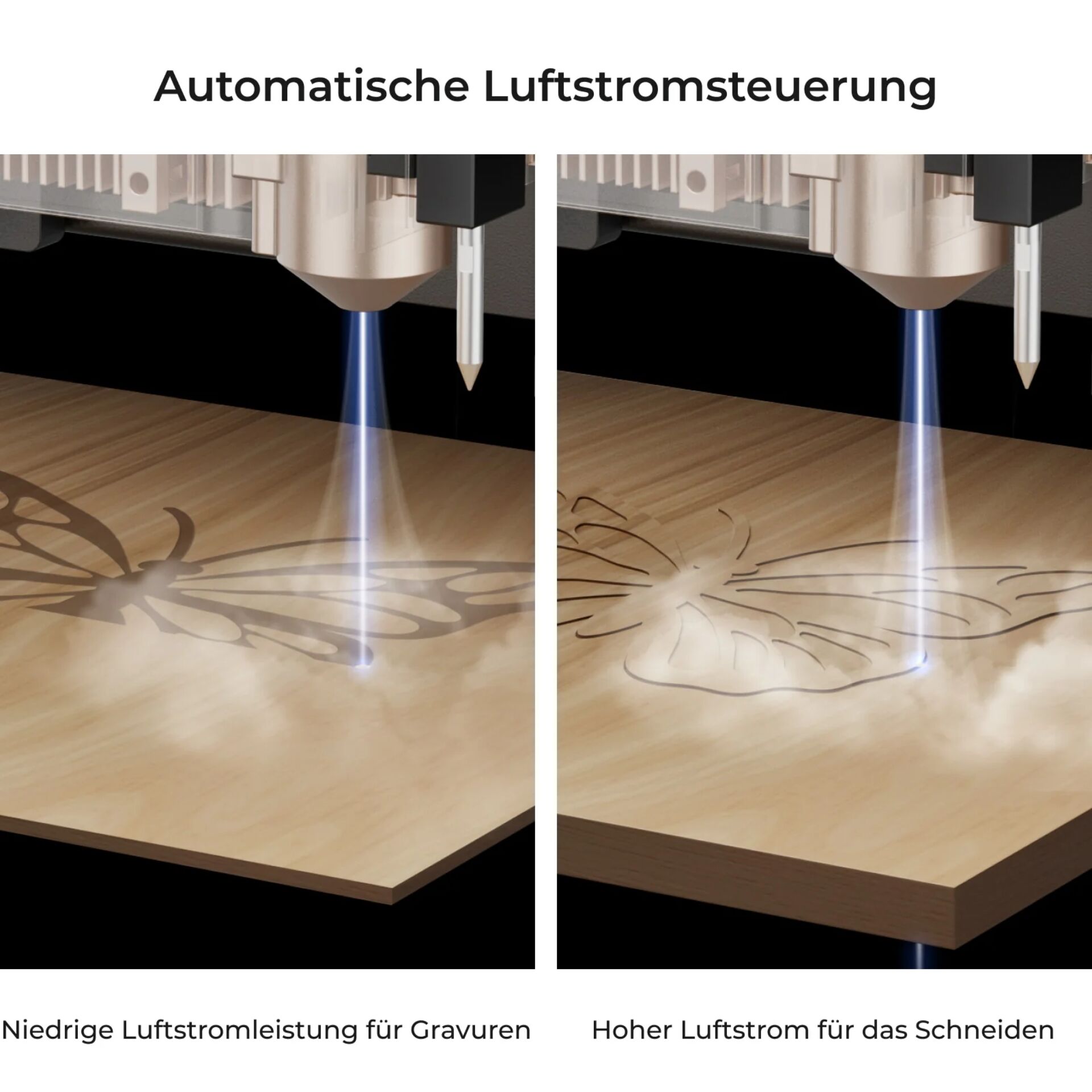 Laser, CO2, Gravur, Holz, Lichtstrahl