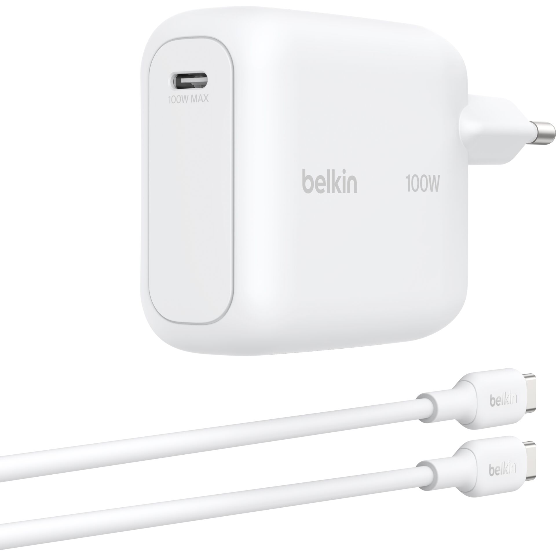Ladegerät, USB-C, 100W, Reiseladekabel, Belkin